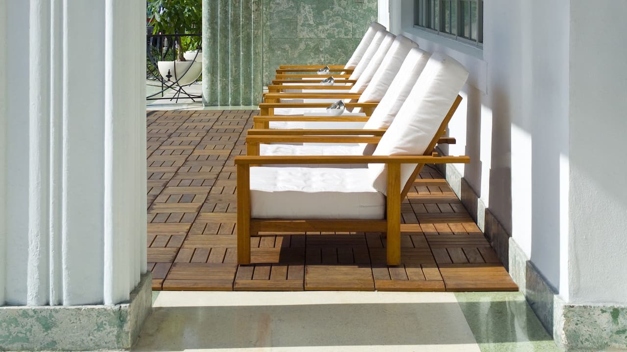 Front Terrace Seating