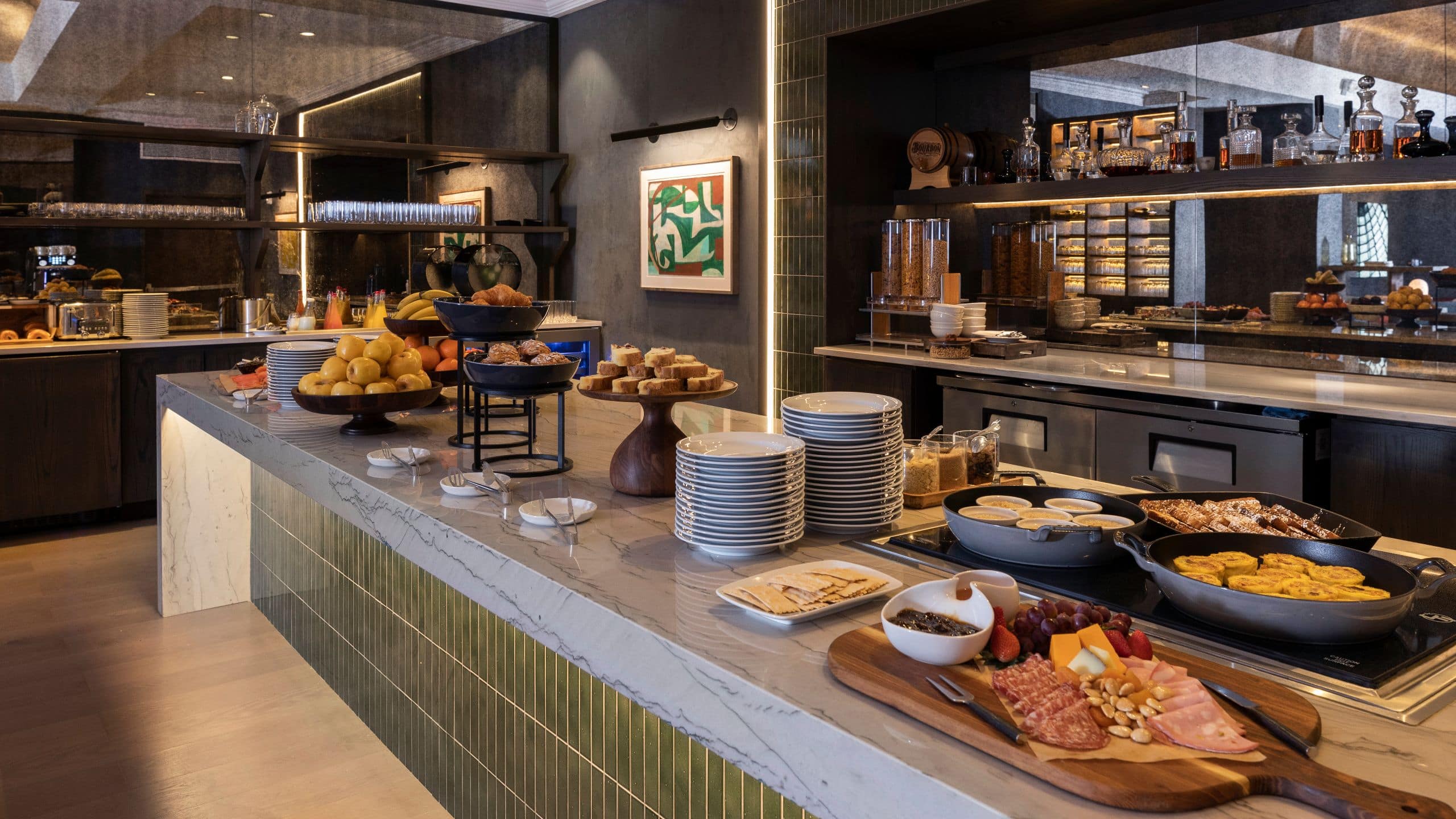 Thompson Central Park New York Upper Stories Lounge Breakfast Full