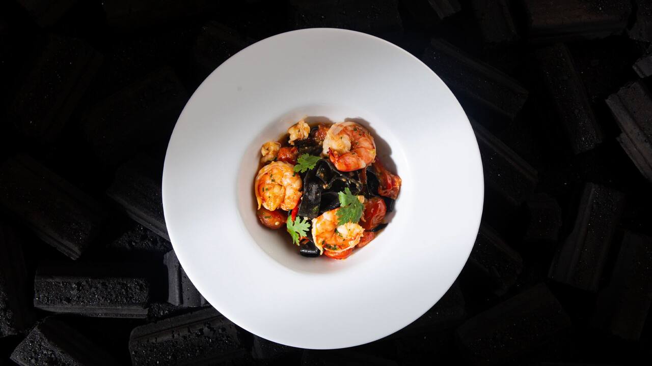 Tiger Prawn Tagliatelle