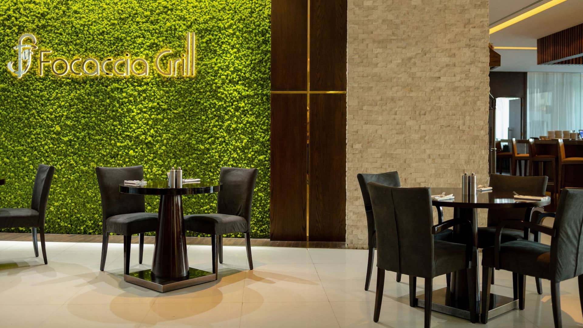 1 of 1 Hyatt Regency Dushanbe Focaccia Grill Seating