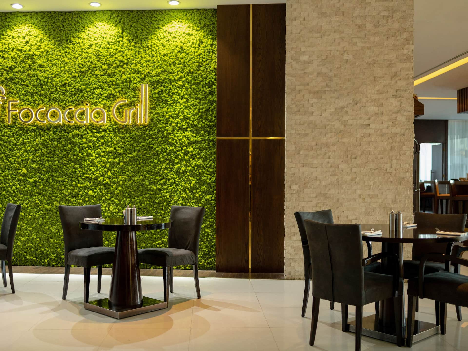 Hyatt Regency Dushanbe Focaccia Grill Seating