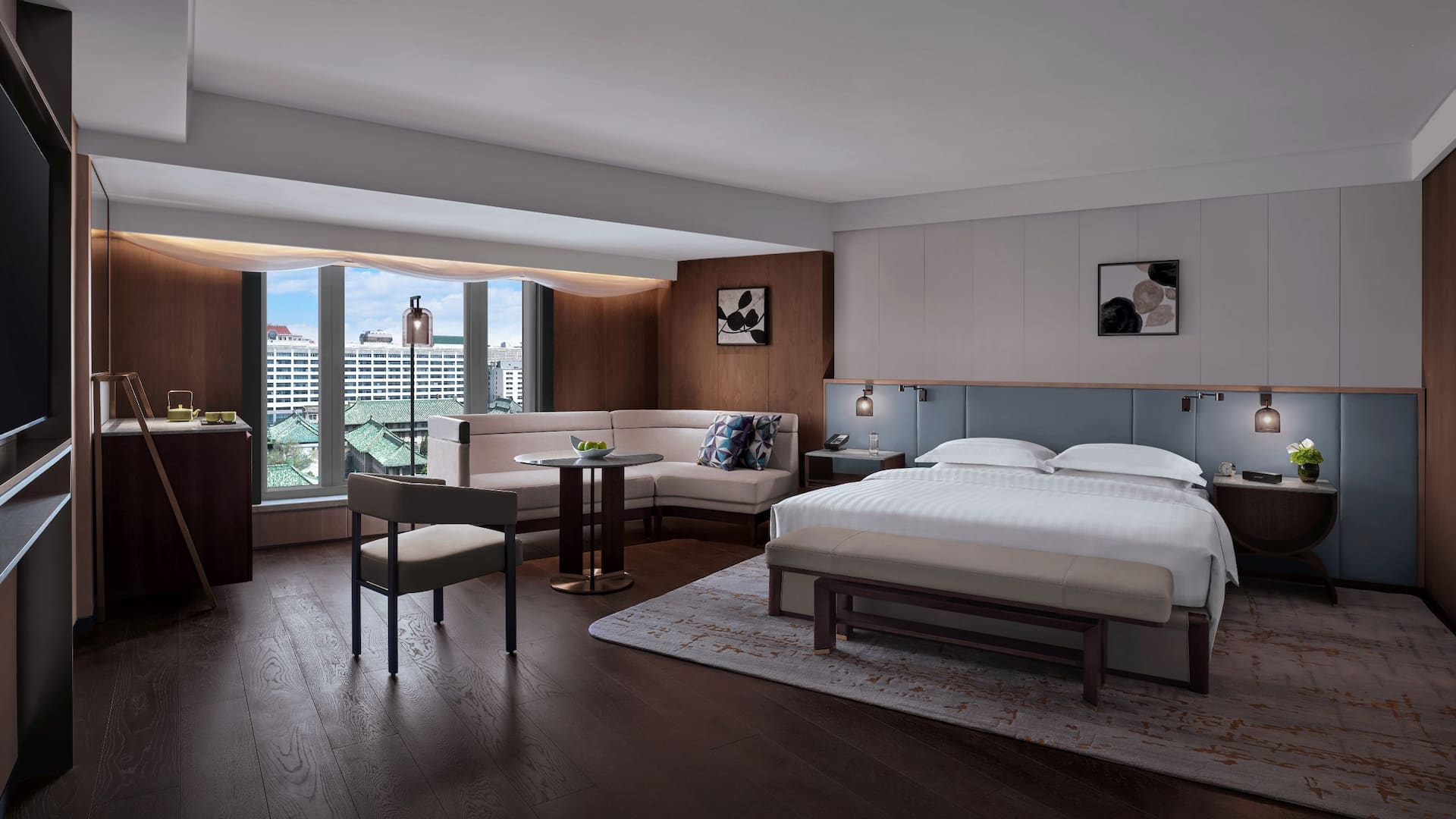 Grand Hyatt Beijing King Bed Studio Bedroom