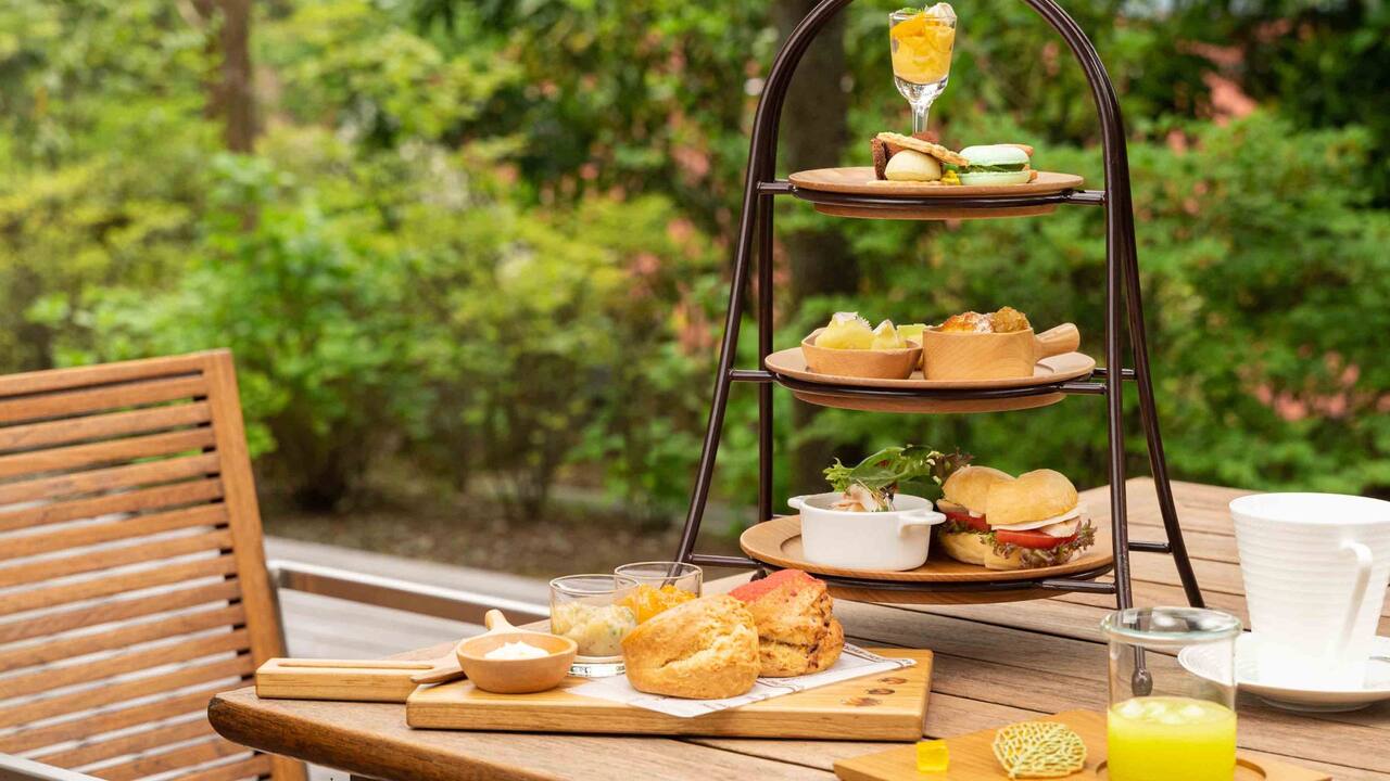 Hyatt Regency Hakone Resort & Spa| Living Room Afternoon tea 