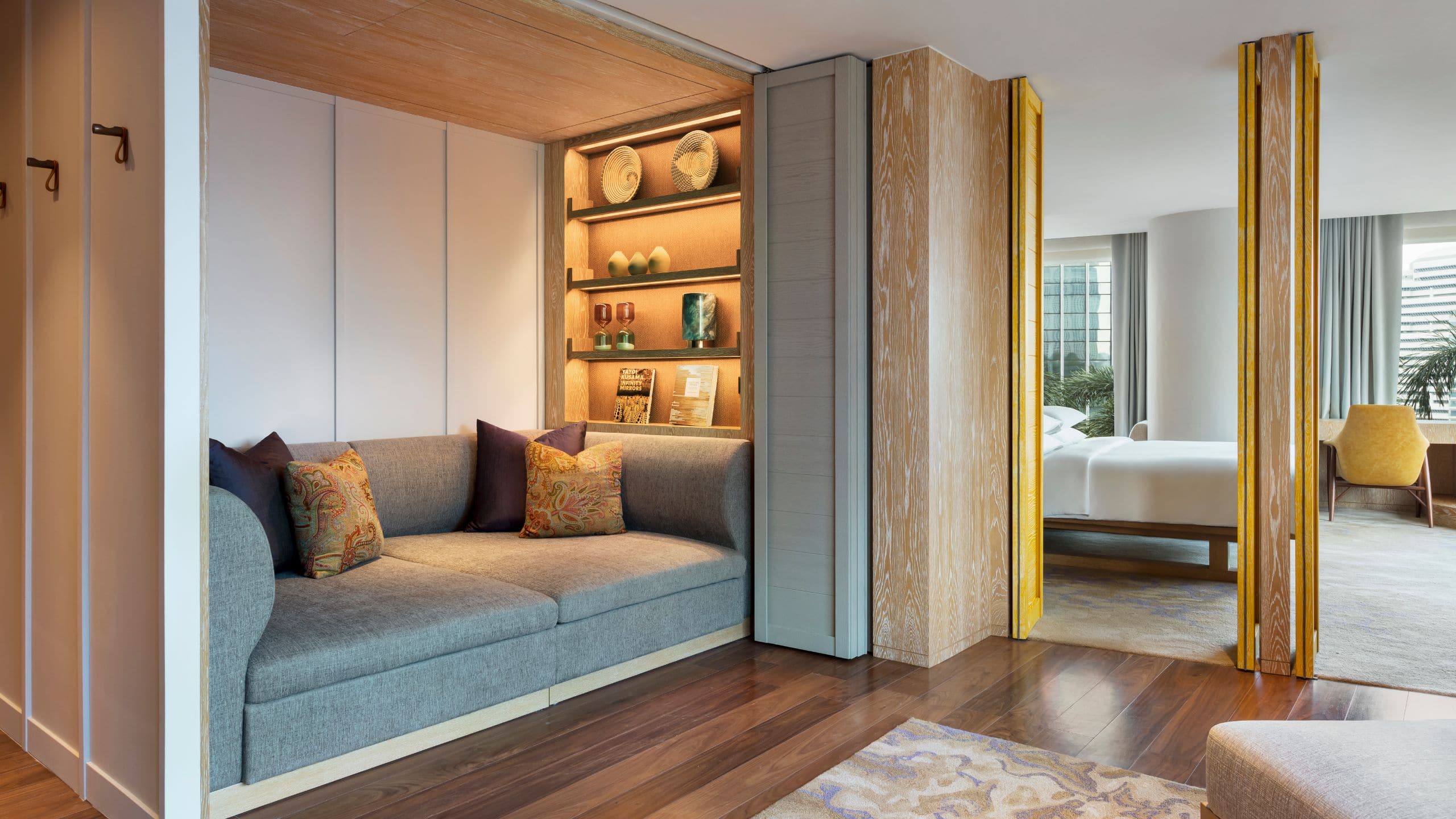 Andaz Singapore Two Bedroom Suite Alcove Seating