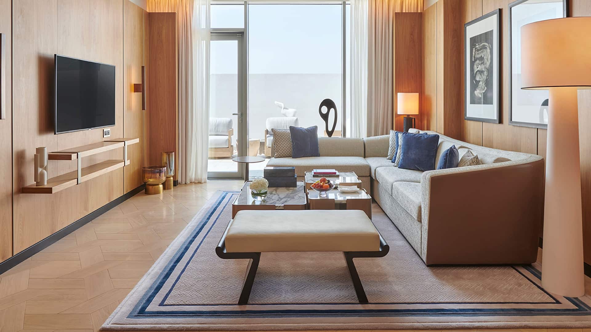 4 of 5 Grand Hyatt Kuwait Grand Deluxe Suite Living Room Seating