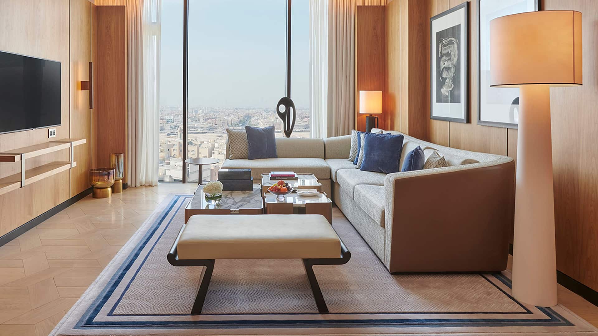 Grand Hyatt Kuwait Grand Suite April Living Room Layout