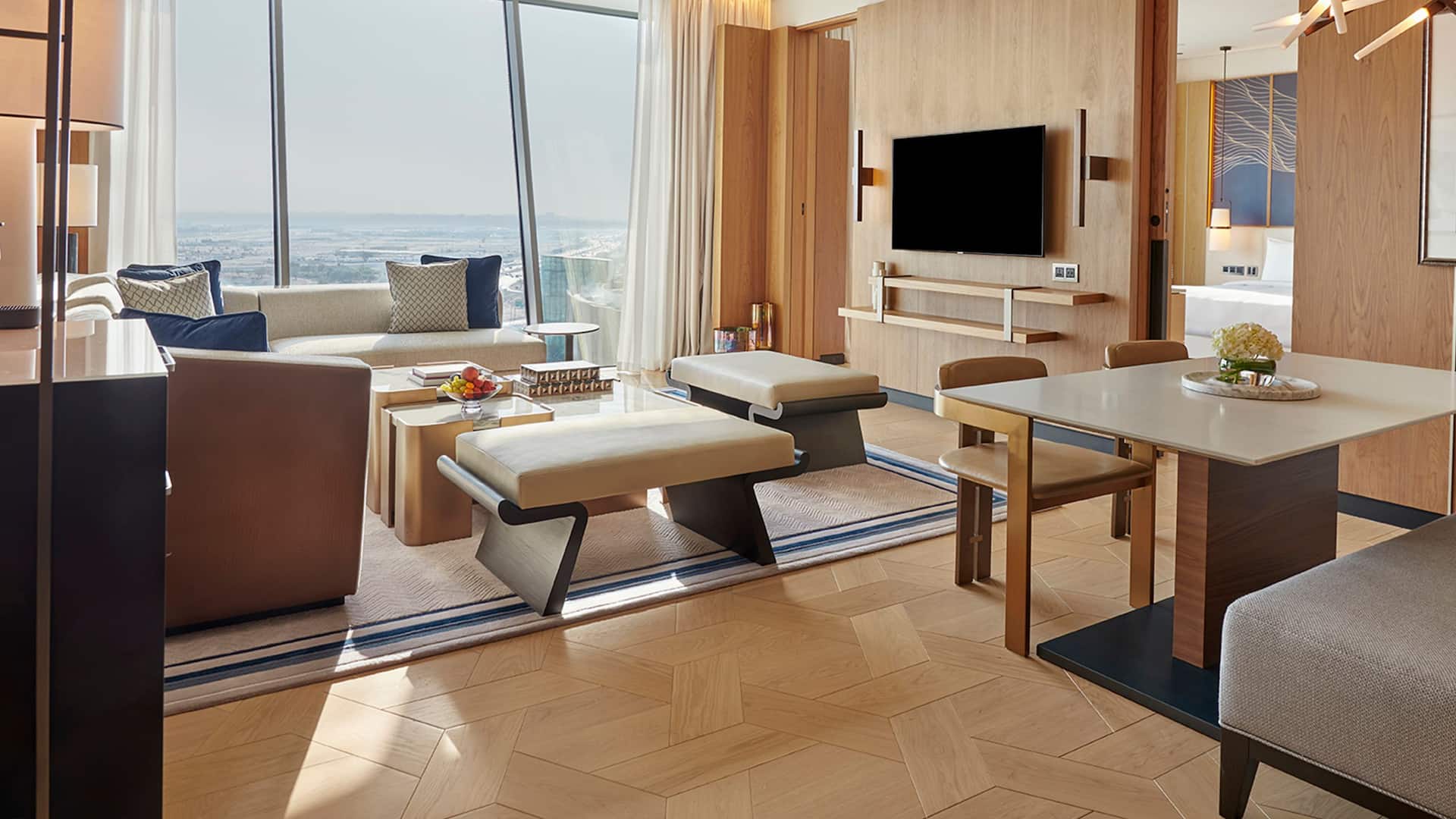 Grand Hyatt Kuwait Grand Suite April Living Room Layout