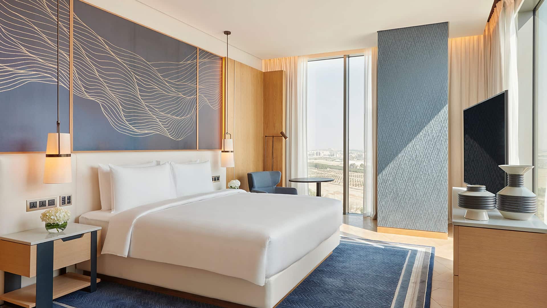 Grand Hyatt Kuwait Grand Suite Bedroom View