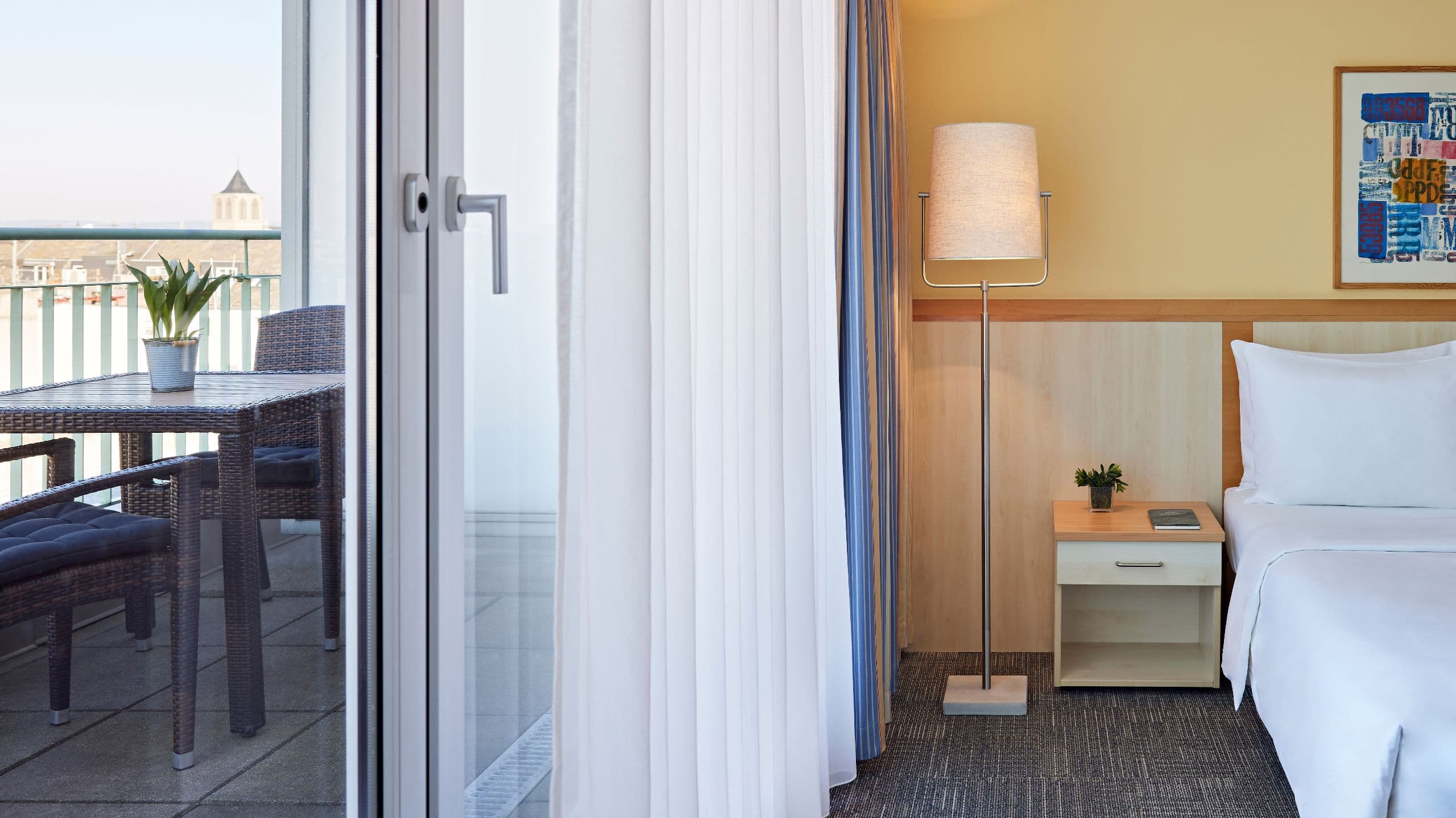 Lindner Hotel Dom Residence One Queen Bed with Balcony Deluxe View