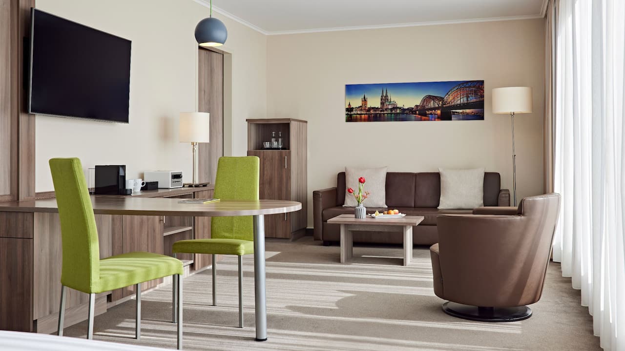 Junior Suite with Balcony Living Area