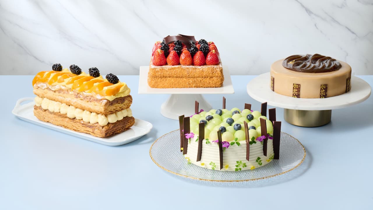 Cafe pastry collection