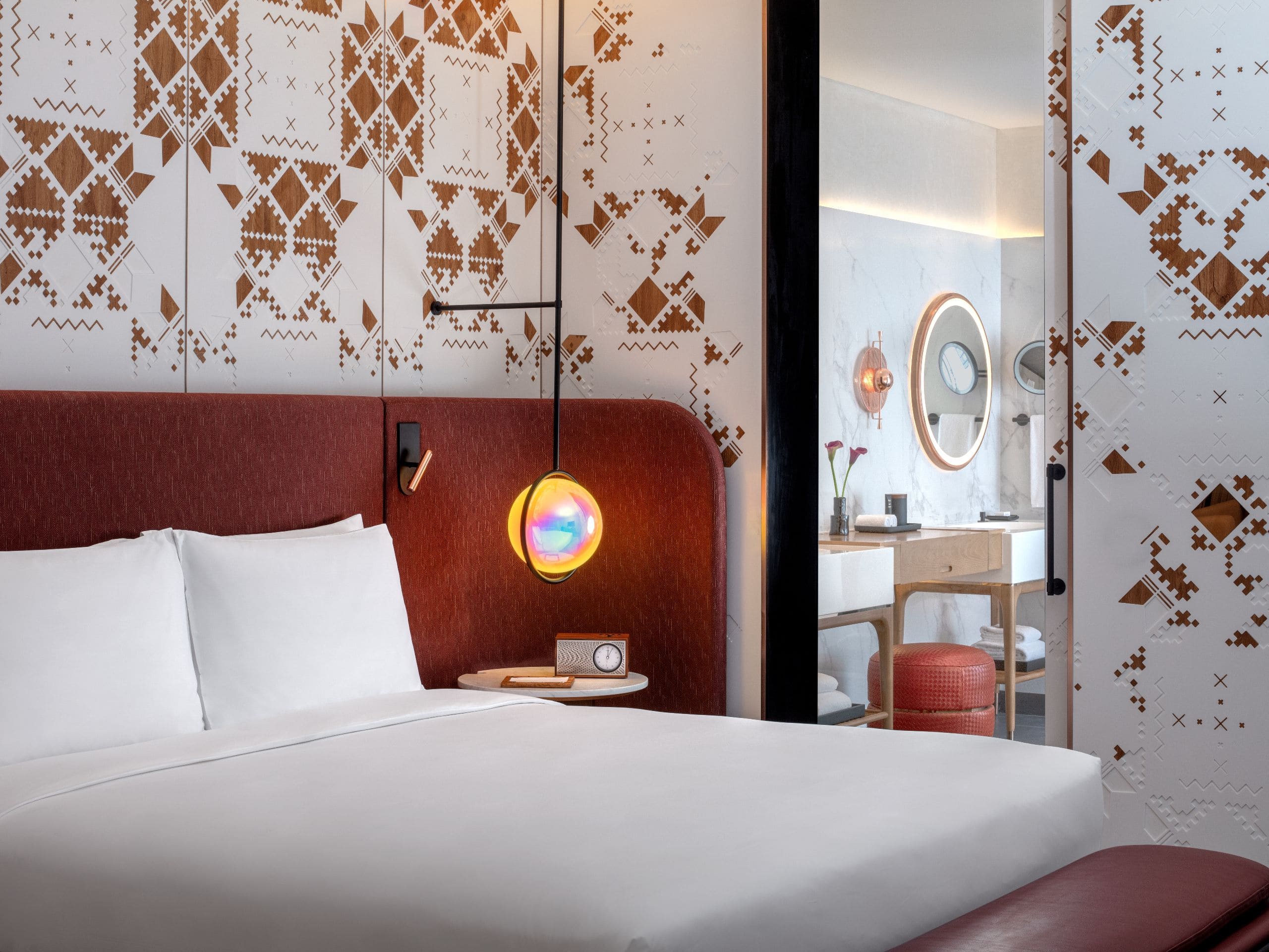 Andaz Doha Deluxe Room Bed