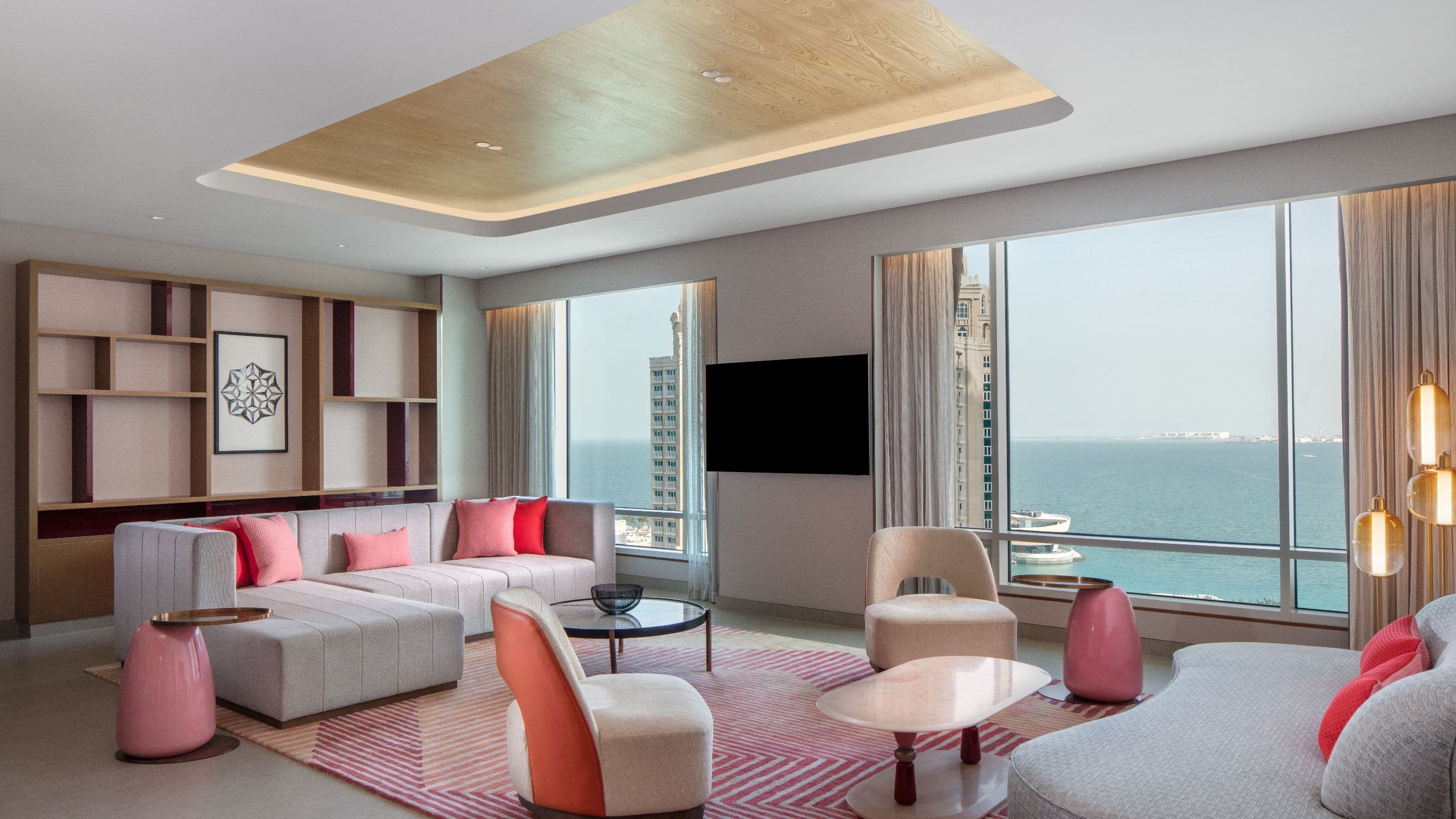 Andaz Doha Residences Two Bedroom Living Room