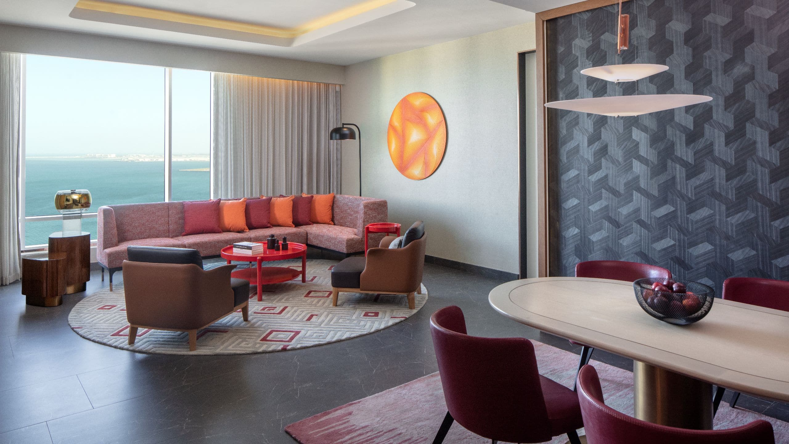 Andaz Doha Executive Suite Living Room