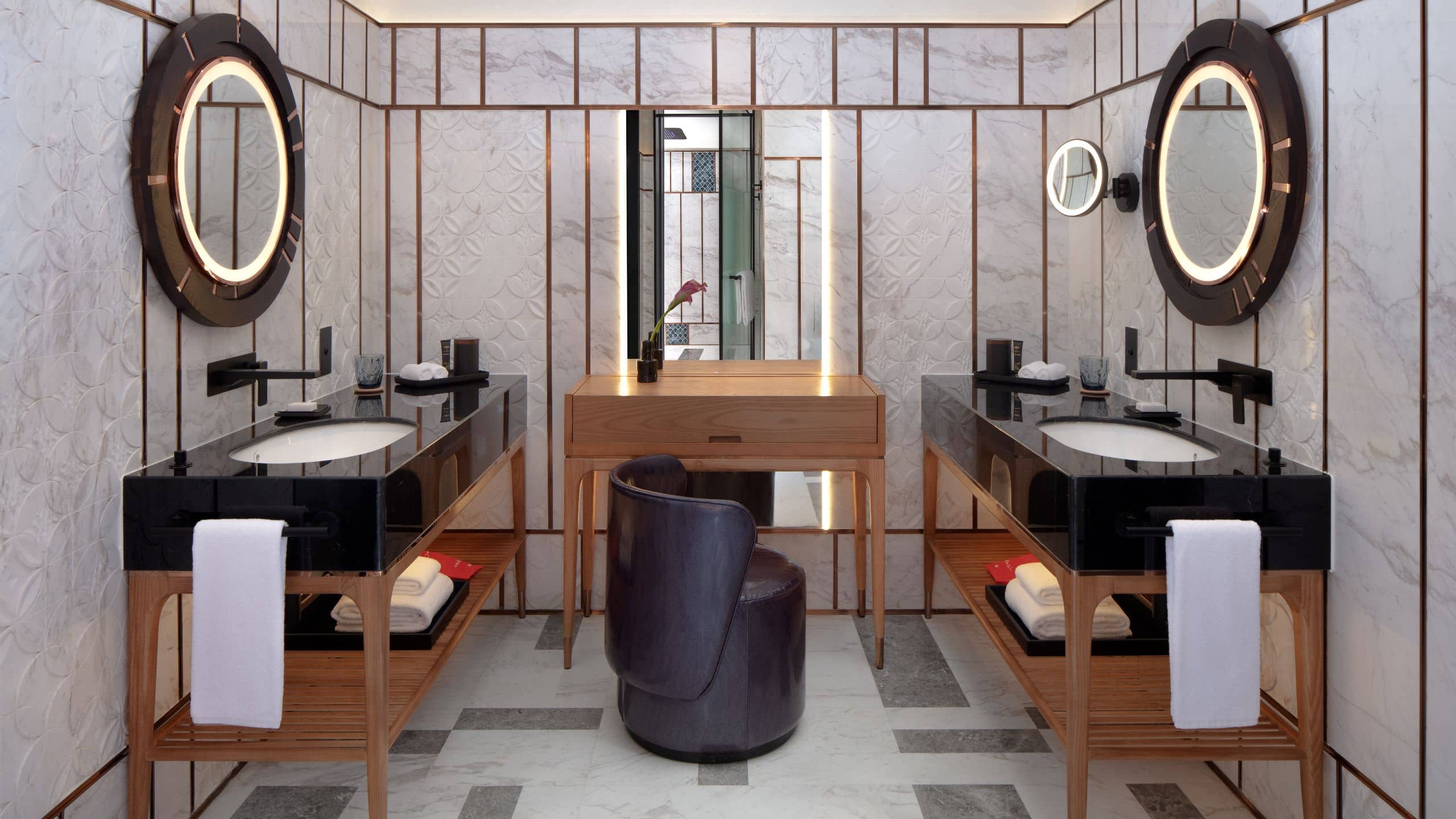 Andaz Doha Royal Suite Guestroom Vanity