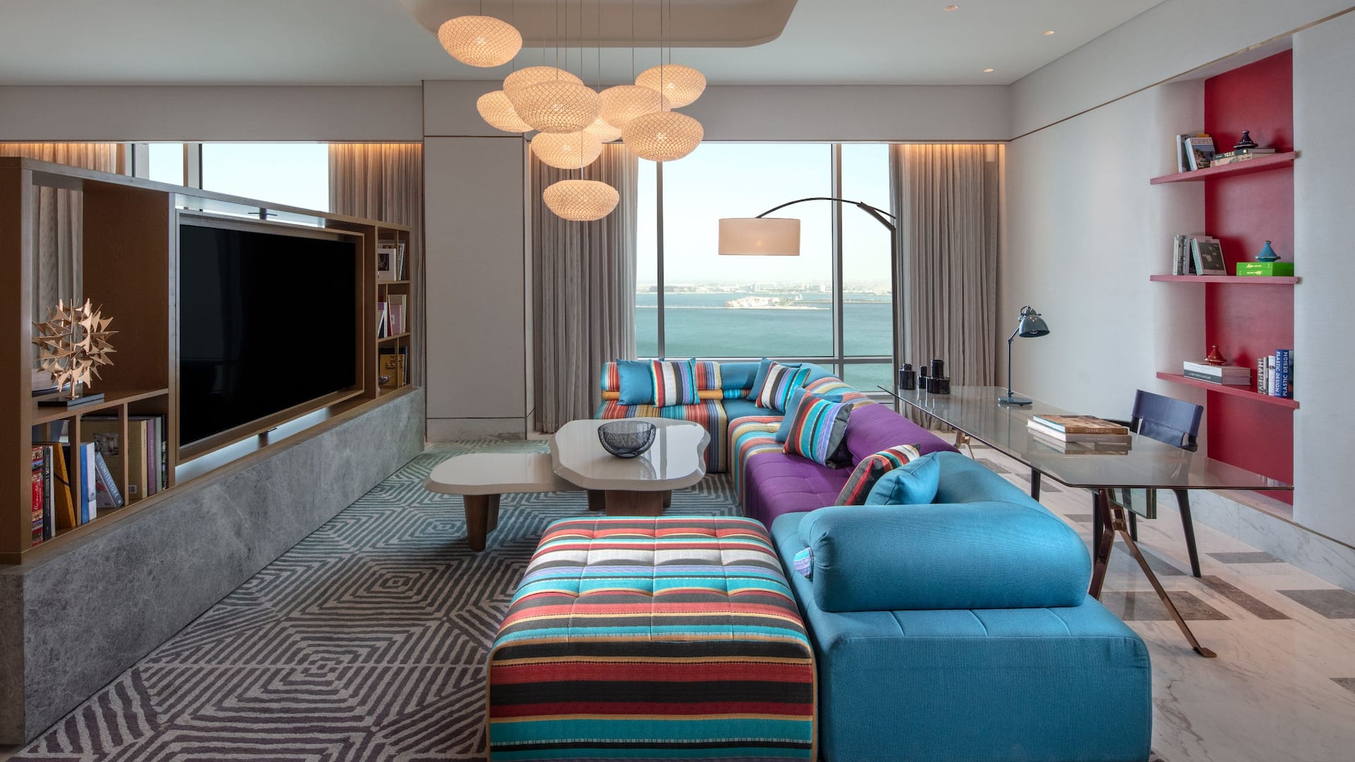 Andaz Doha Royal Suite Living Room