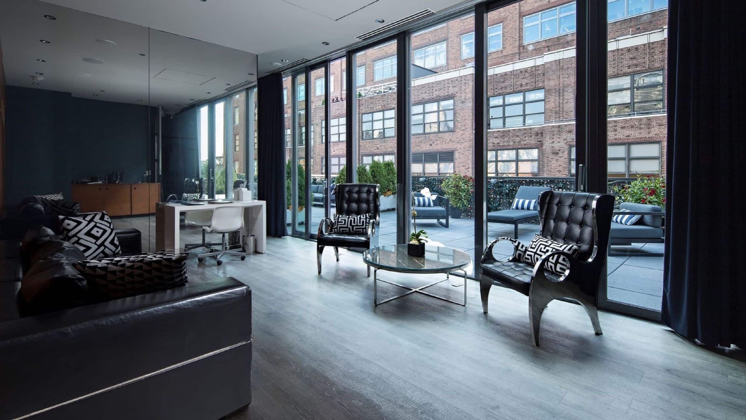 Dream Downtown South Tower Terrace Suite Living Room