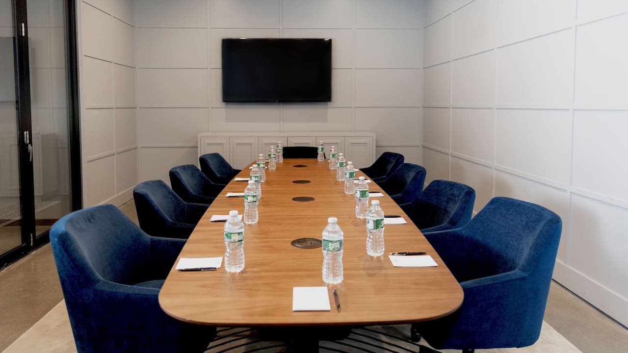 Meeting Room Conference Table Setup
