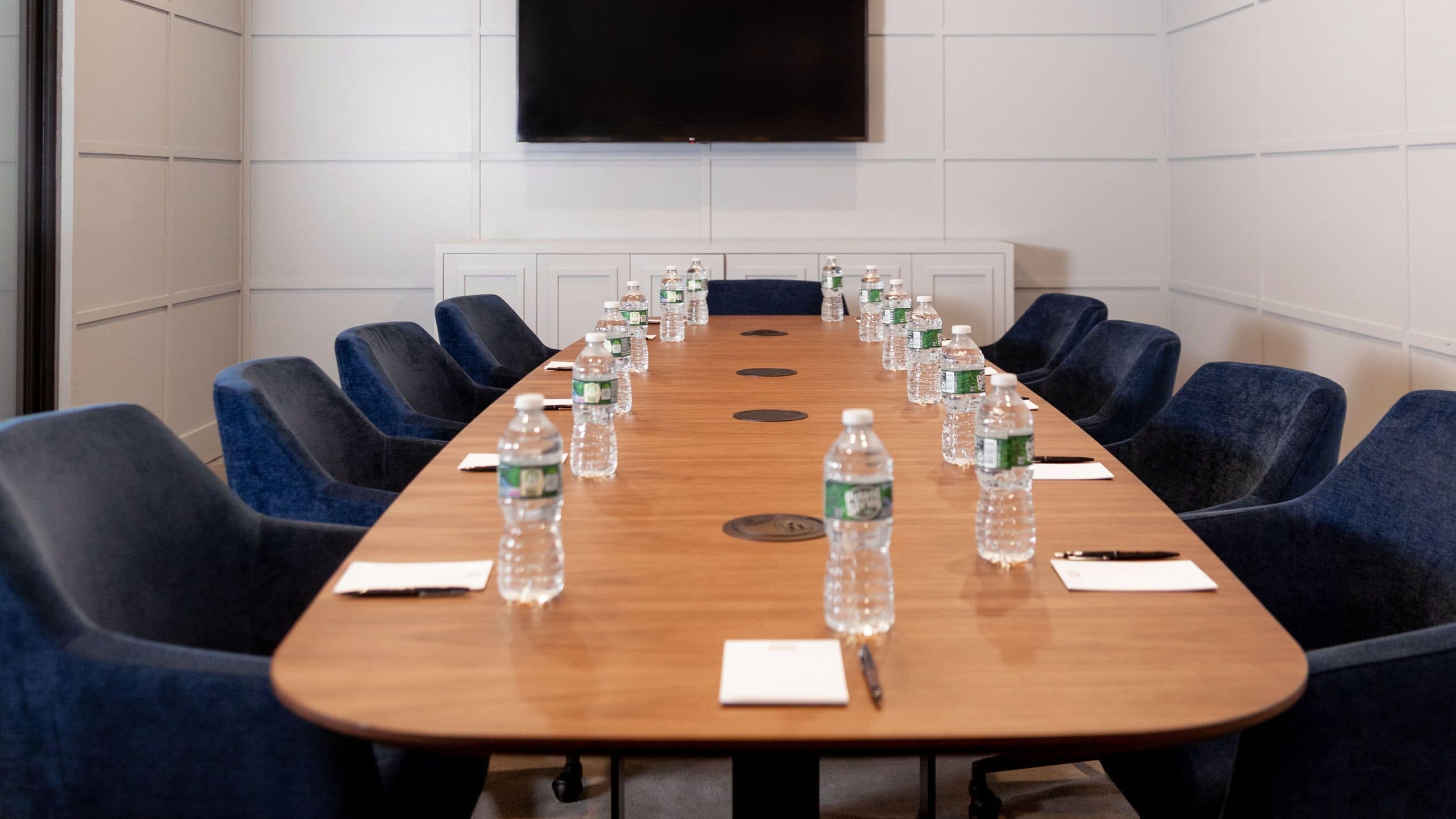 Hotel Nyack Conference Table Setup Meeting Room