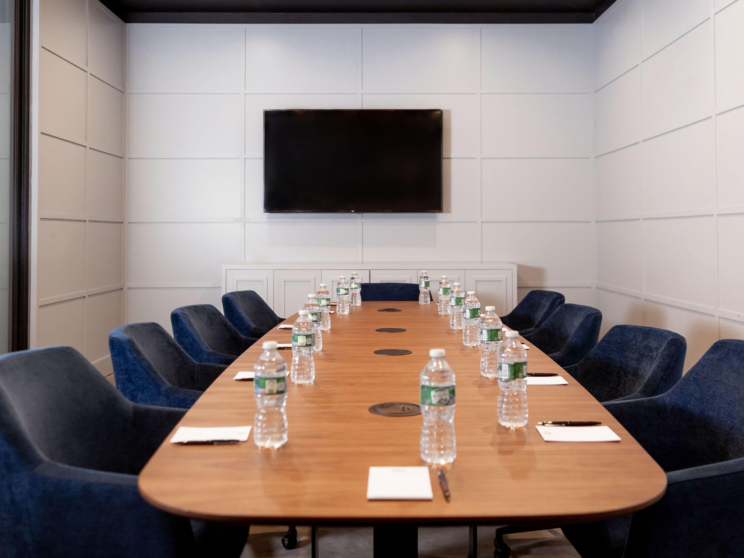 Hotel Nyack Conference Table Setup Meeting Room