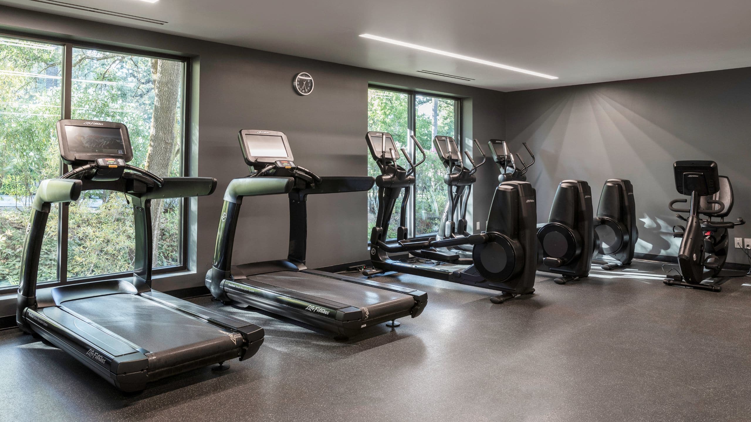 Alila Napa Valley Fitness Center Treadmills