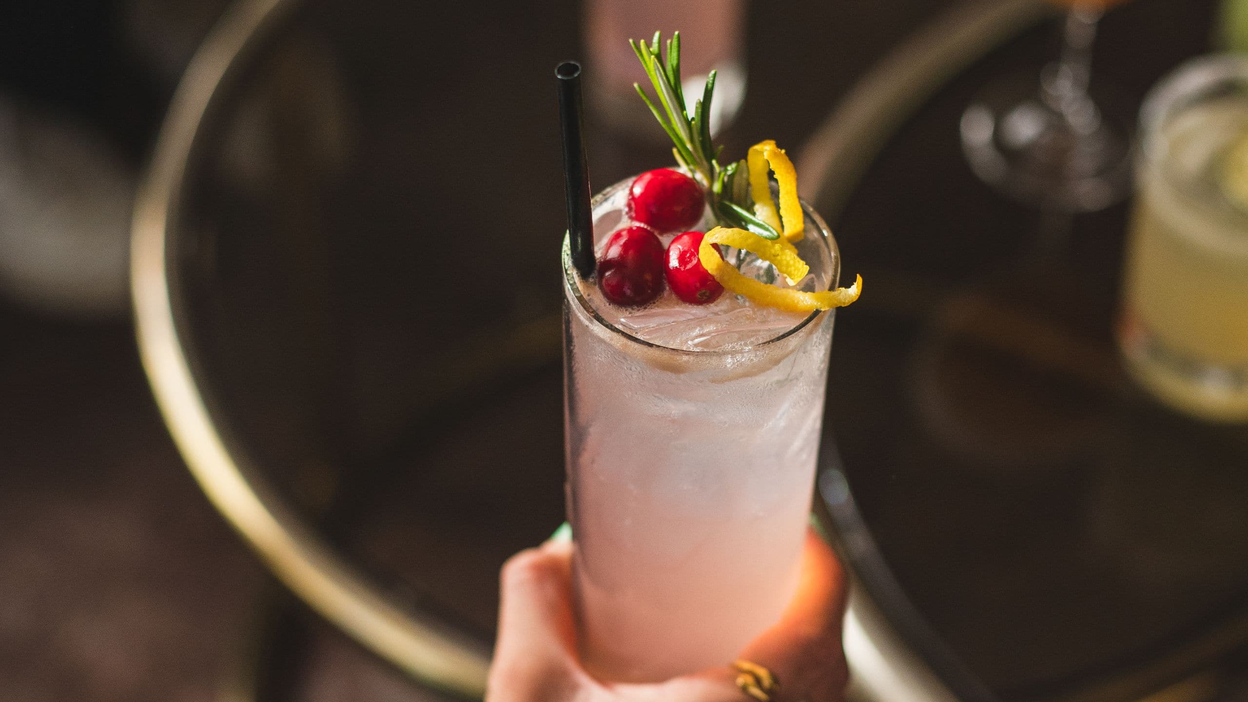 The Laurel Inn Laureate Bar Cindy Lou Hoo Cocktail