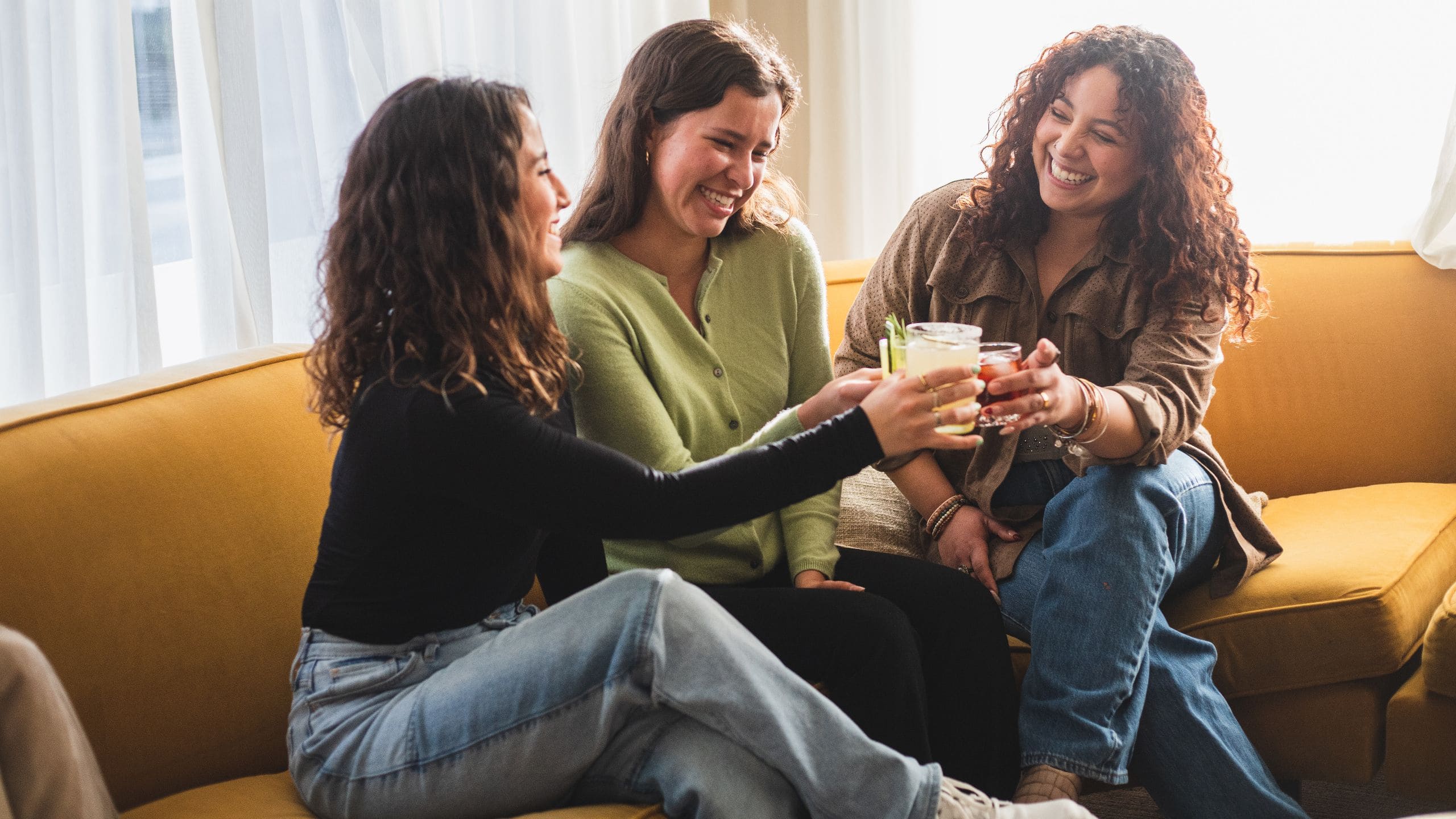 The Laurel Inn Guests Drinking