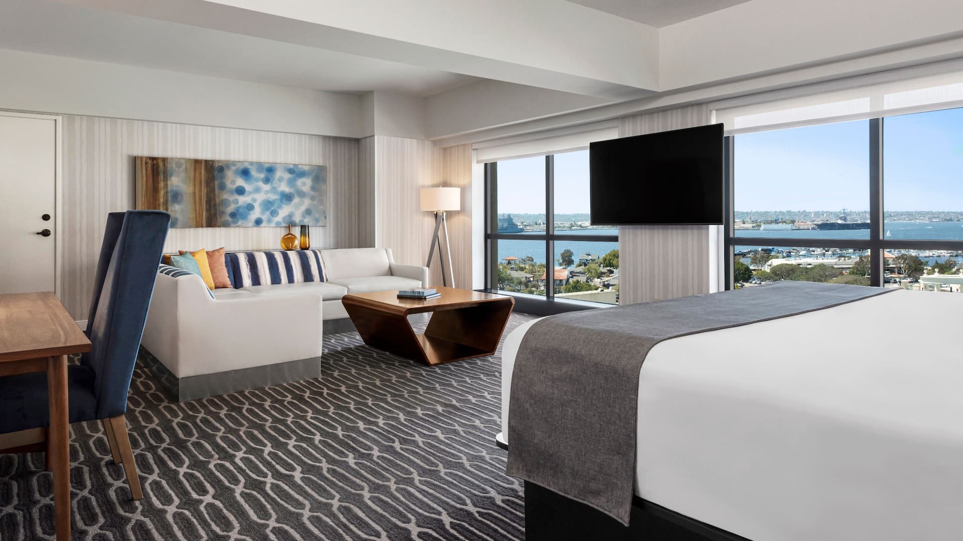 Manchester Grand Hyatt San Diego Studio King Suite Layout