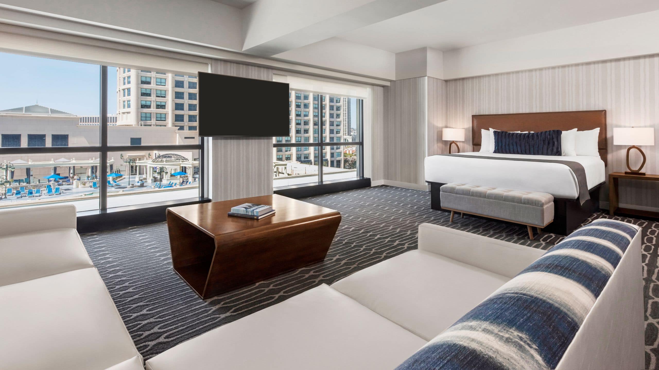 Manchester Grand Hyatt San Diego King Studio Suite Living Area