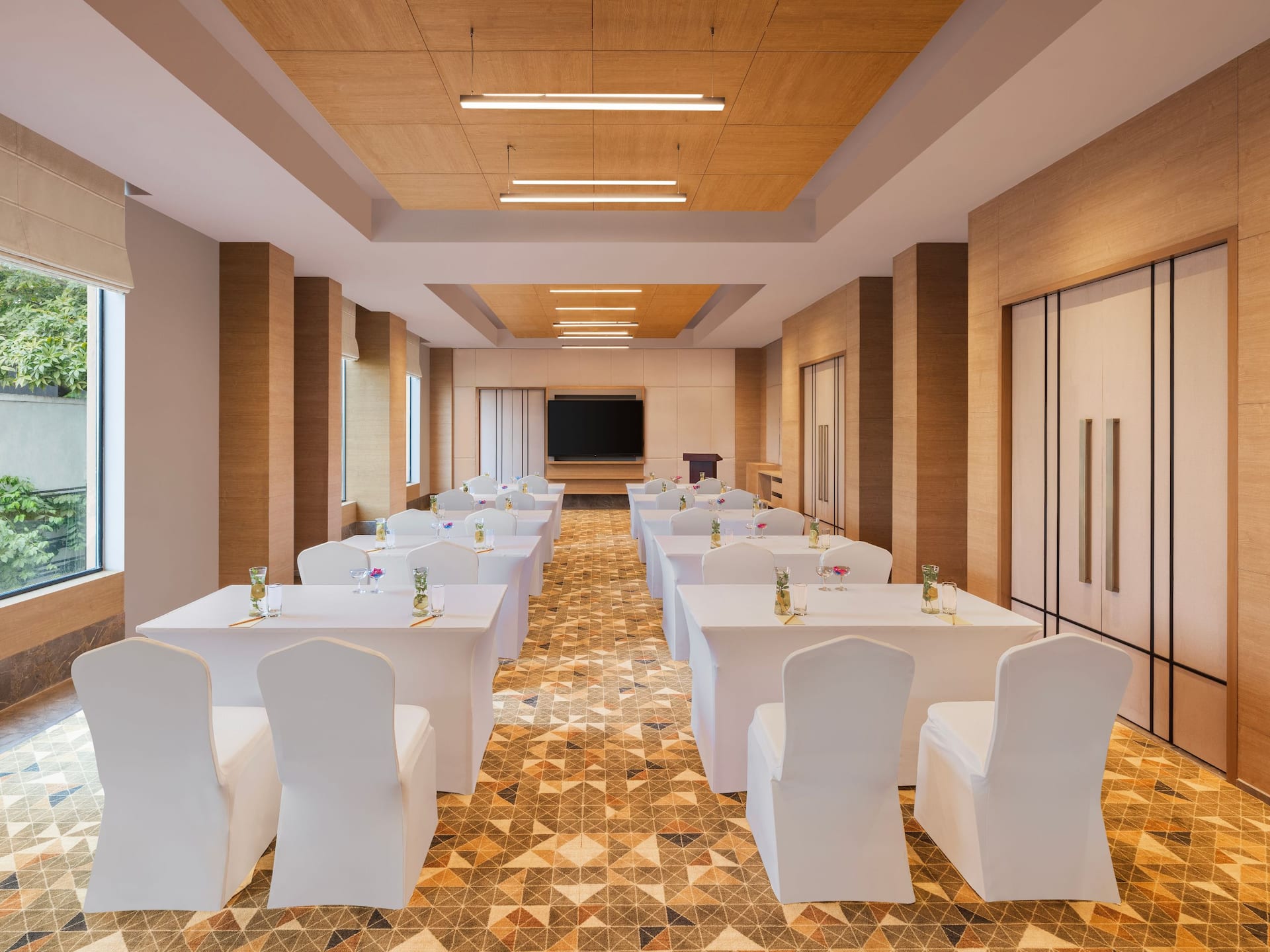 Hyatt Place Vijayawada Veer Meeting Room Classroom Setup