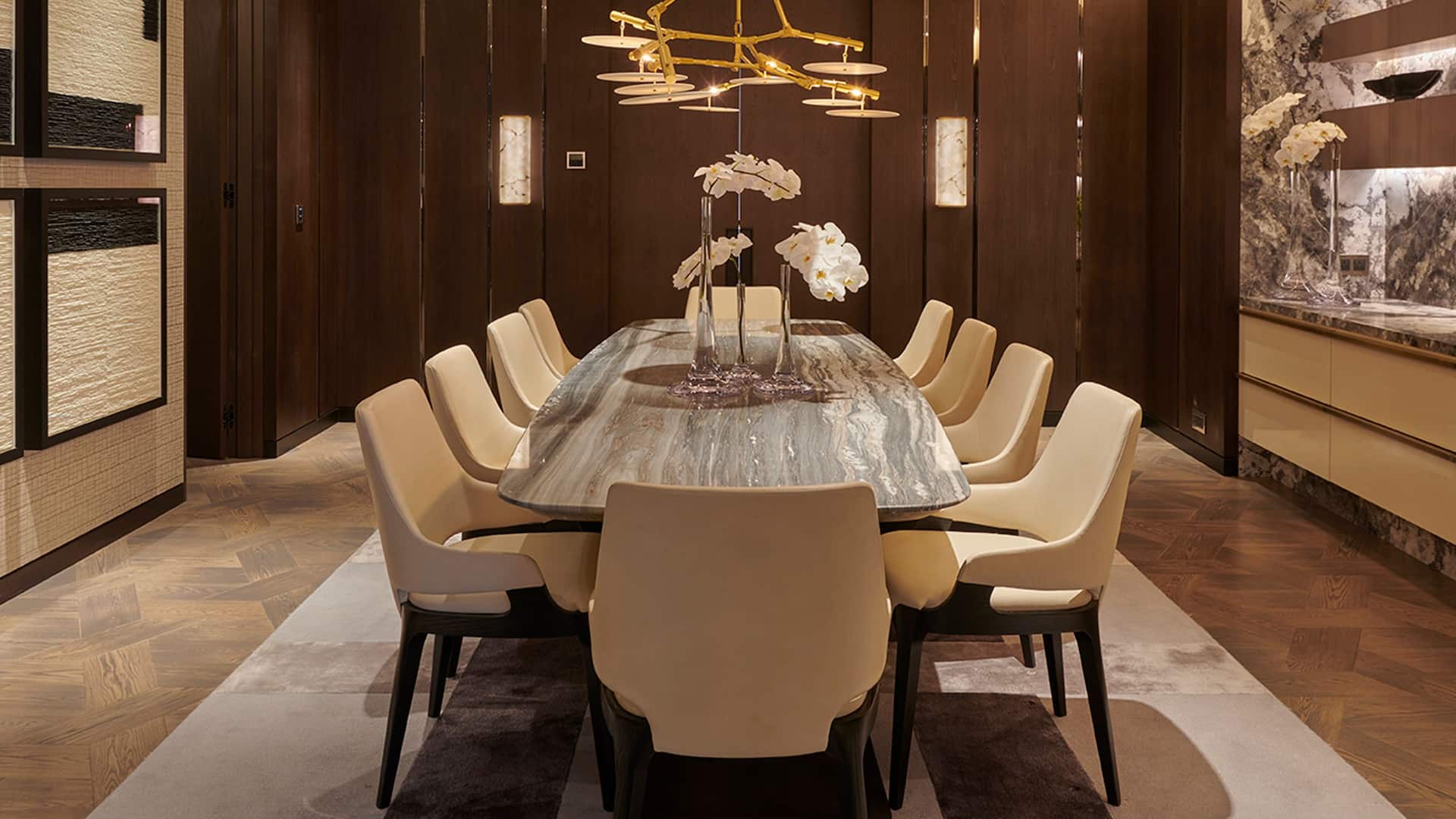 Grand Hyatt Kuwait Presidential Suite Dining Room