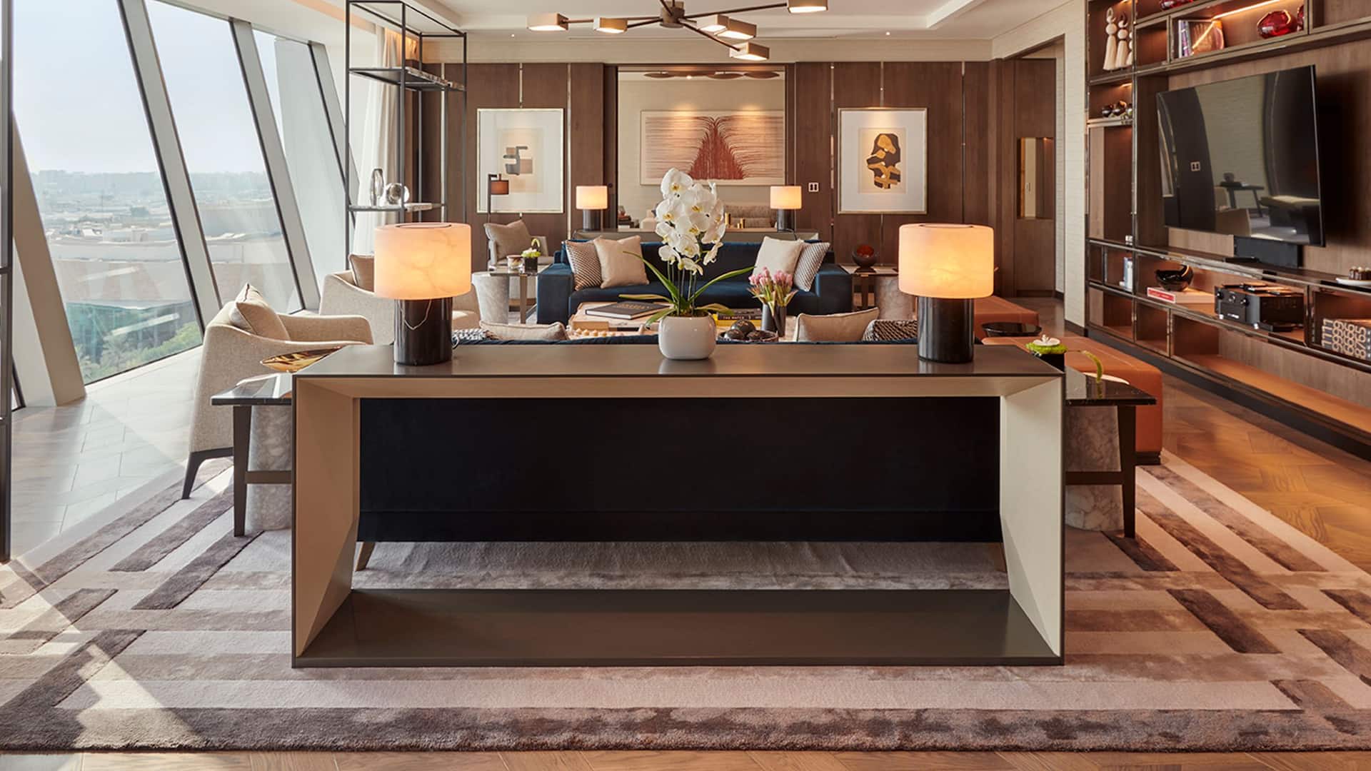 Grand Hyatt Kuwait Presidential Suite Main Living Room