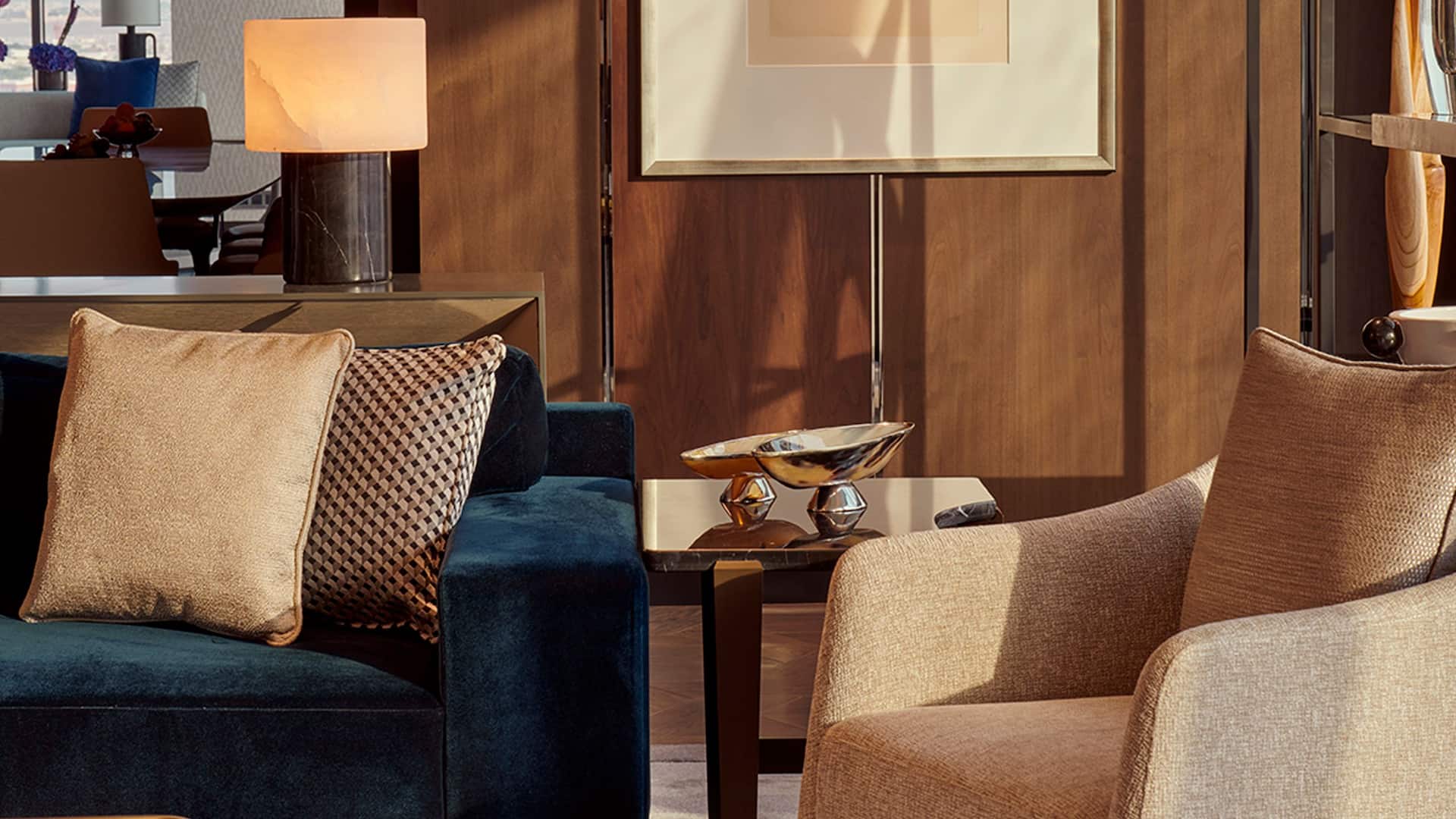 Grand Hyatt Kuwait Presidential Suite Seating Area