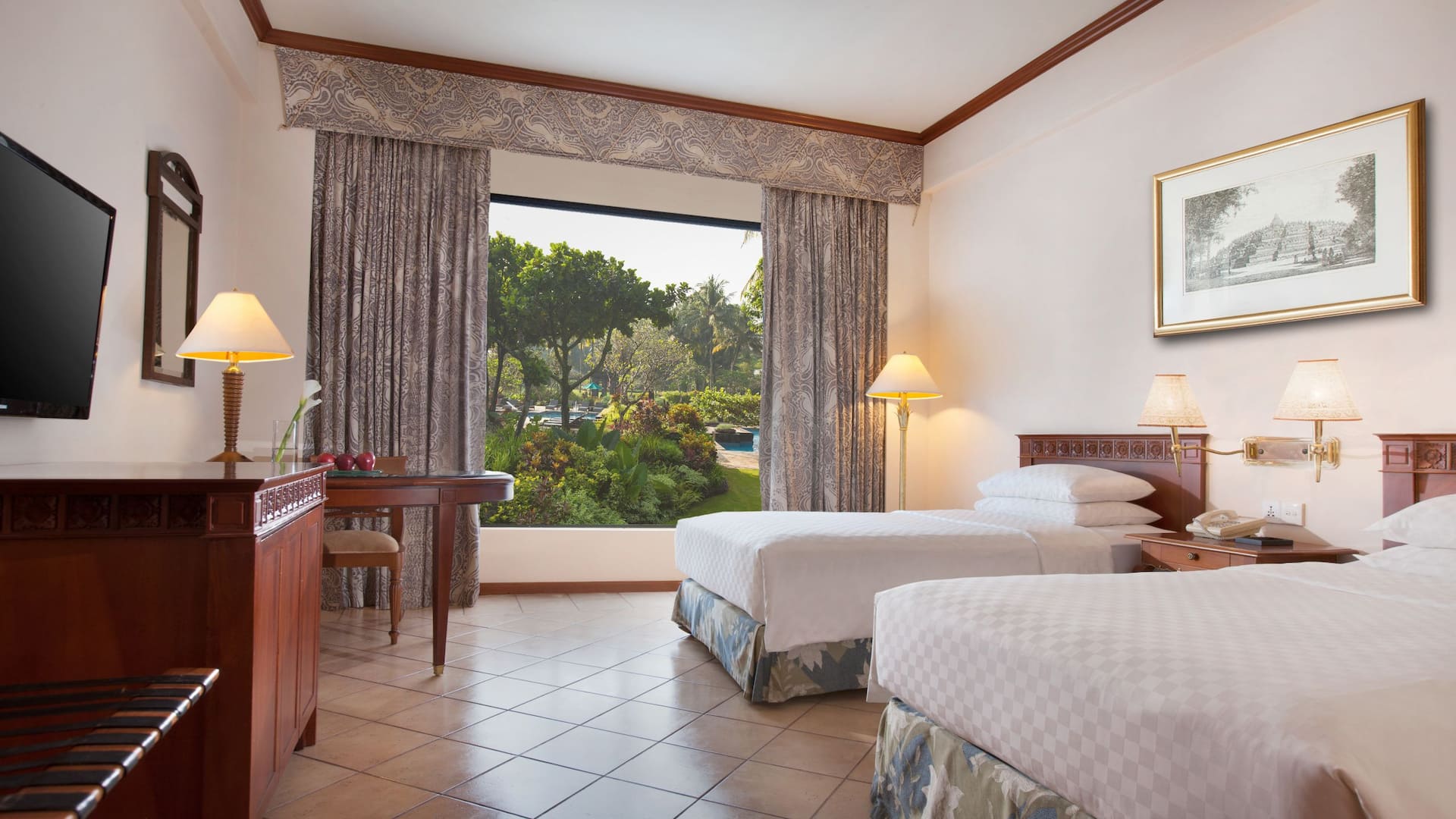Hyatt Regency Yogyakarta Twin Pool View Guestroom
