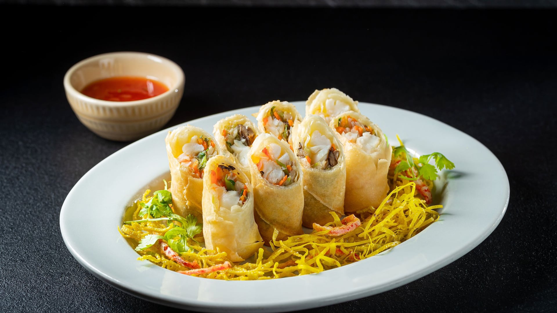 Grand Hyatt Jakarta Cs Lobster Spring Rolls