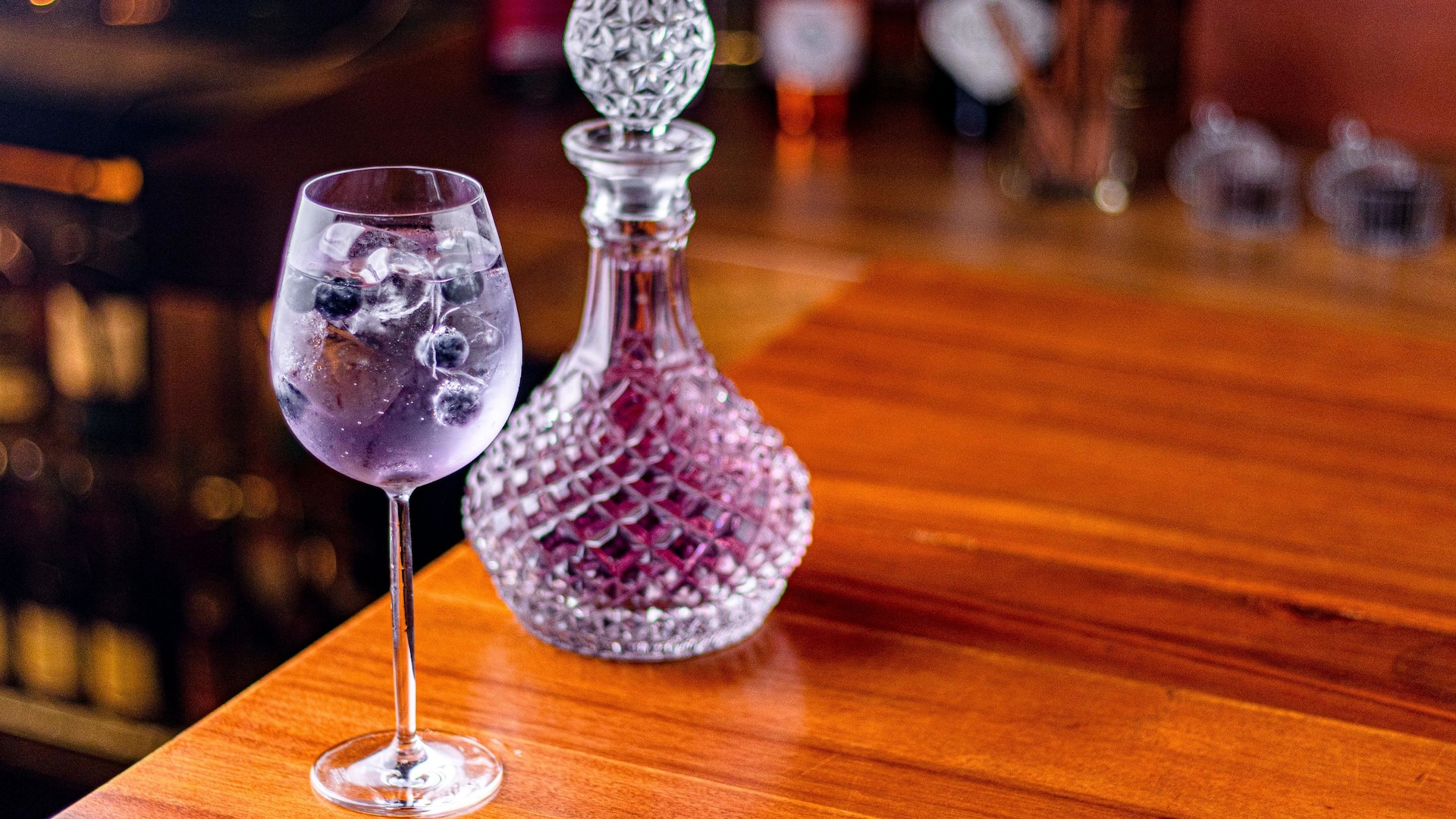 Grand Hyatt Jakarta Burgundy Blueberry Infused Gin