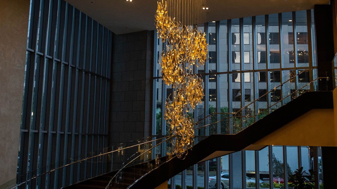 Lobby Chandelier