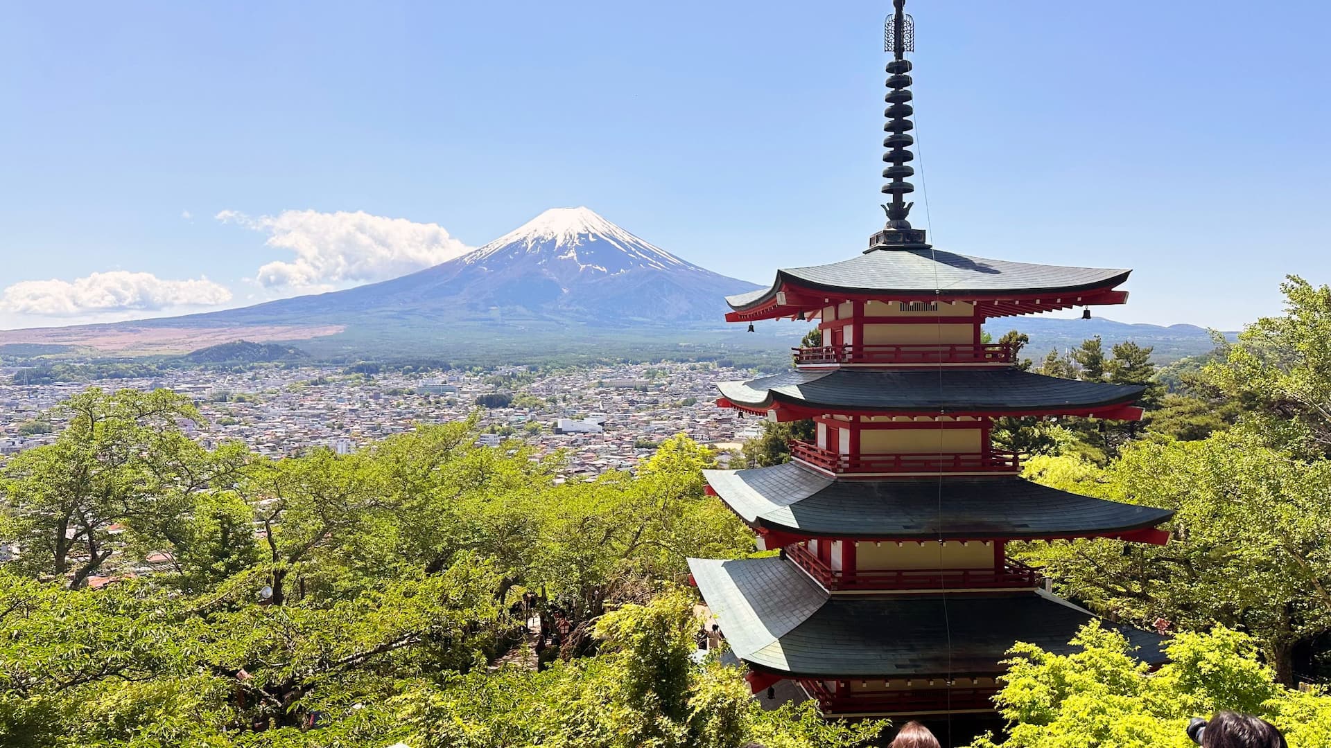 Destination Mount Fuji Yamanashi Chureito Pagoda