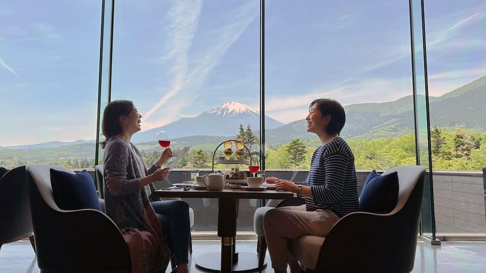 Trofeo Lounge Afternoon Tea Mount Fuji