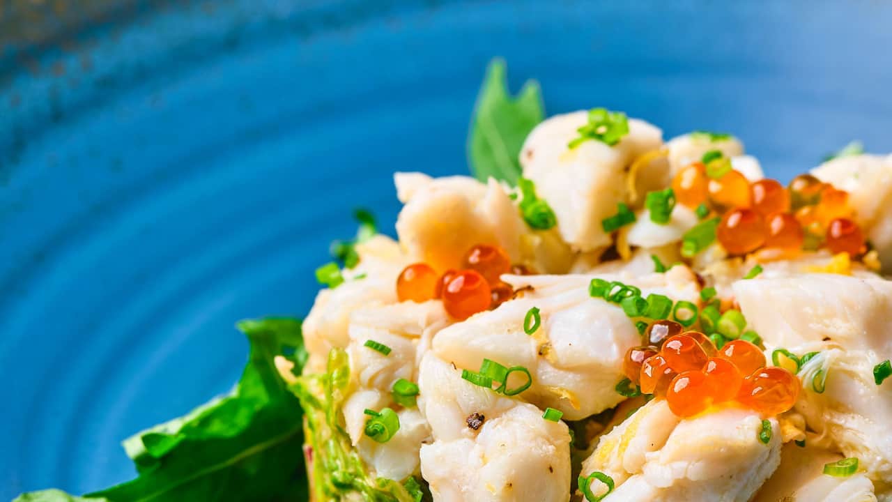Hyatt Regency Danang, Hotel Restaurants with Crab Avocado Salad