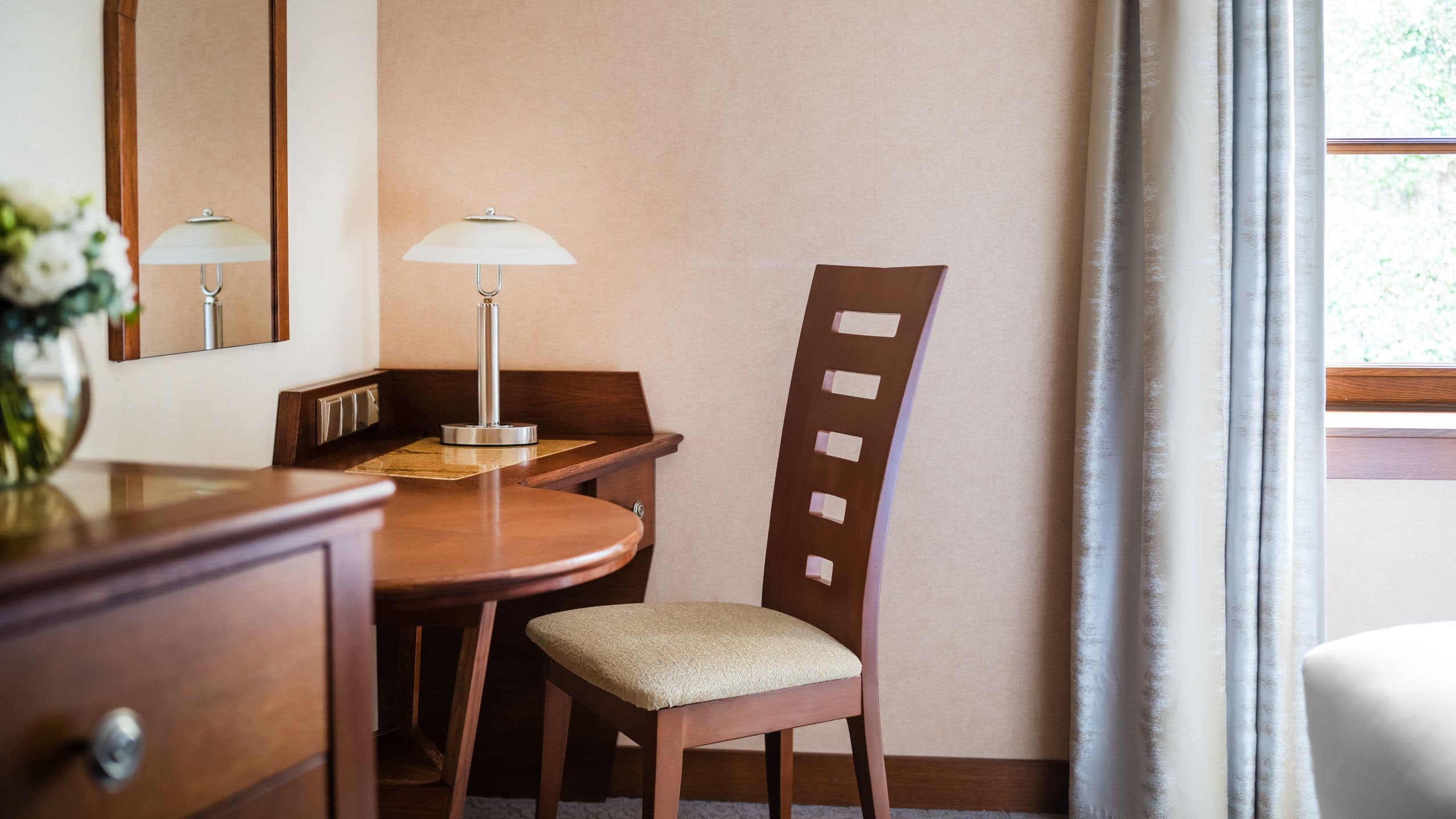 Lindner Hotel Prague Castle Two Twin Beds Deluxe Desk