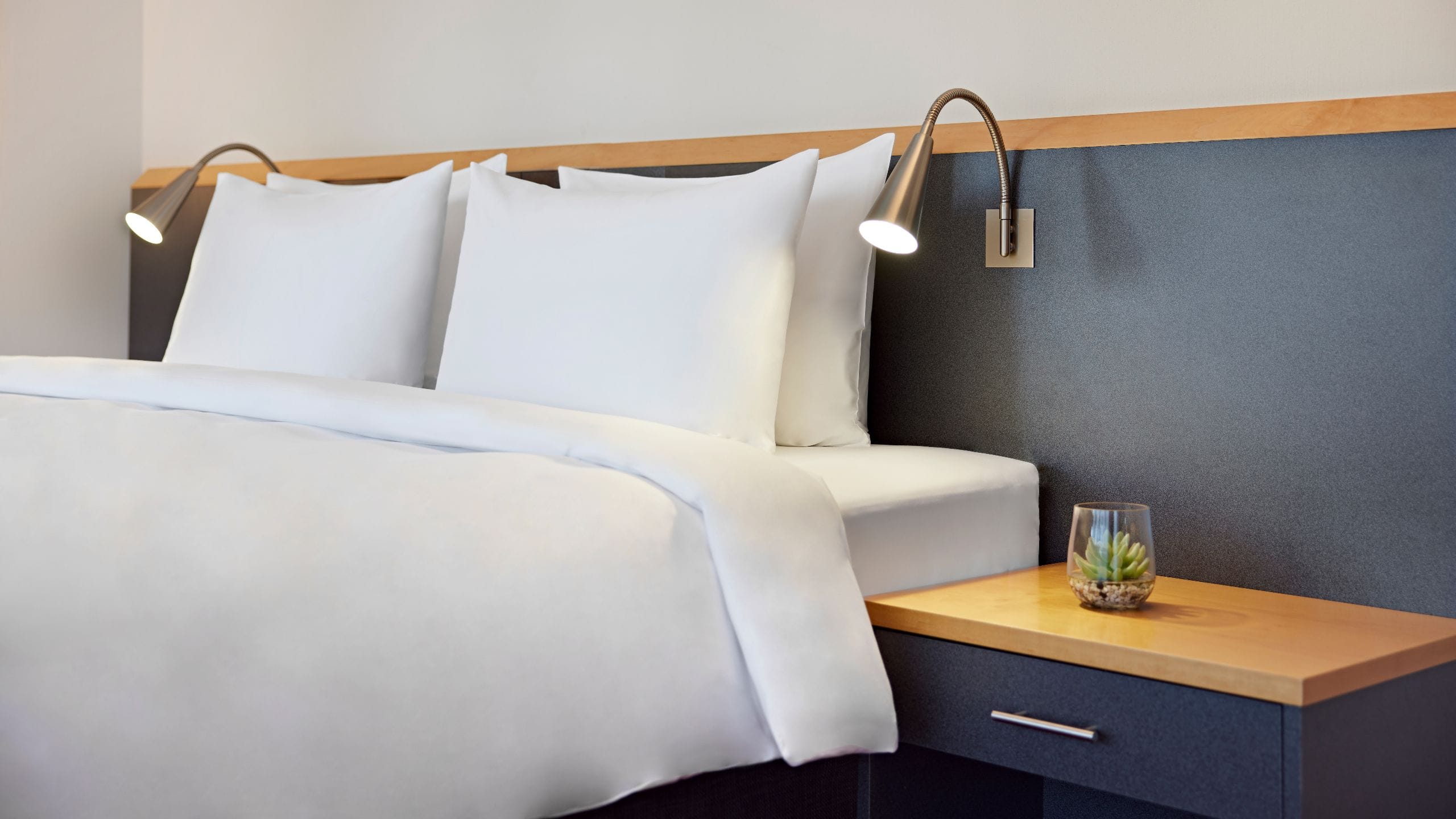 3 of 6 Lindner Hotel BayArena One King Bed Accessible Shower Bed