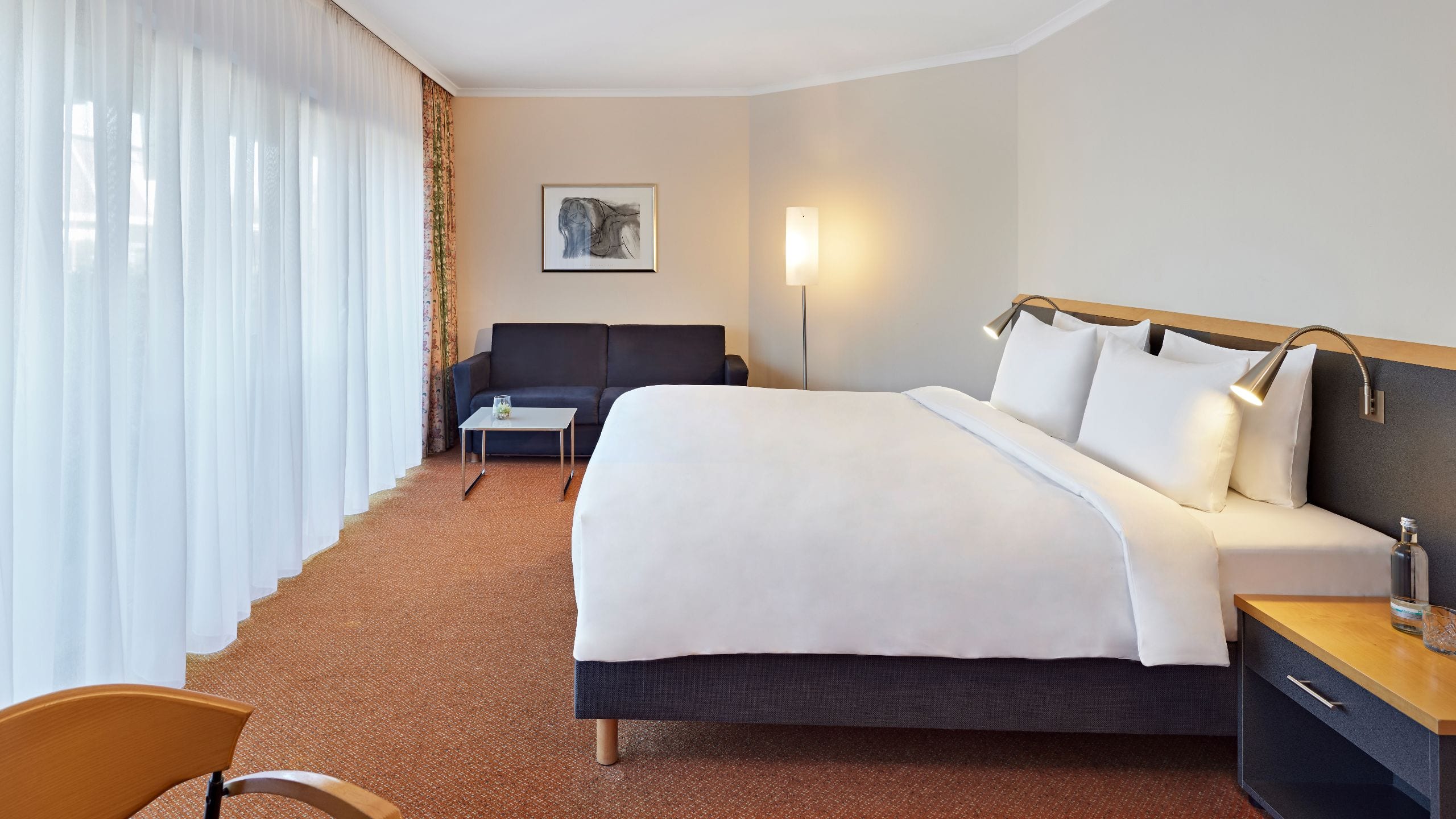 3 of 5 Lindner Hotel BayArena One King Bed Accessible Shower