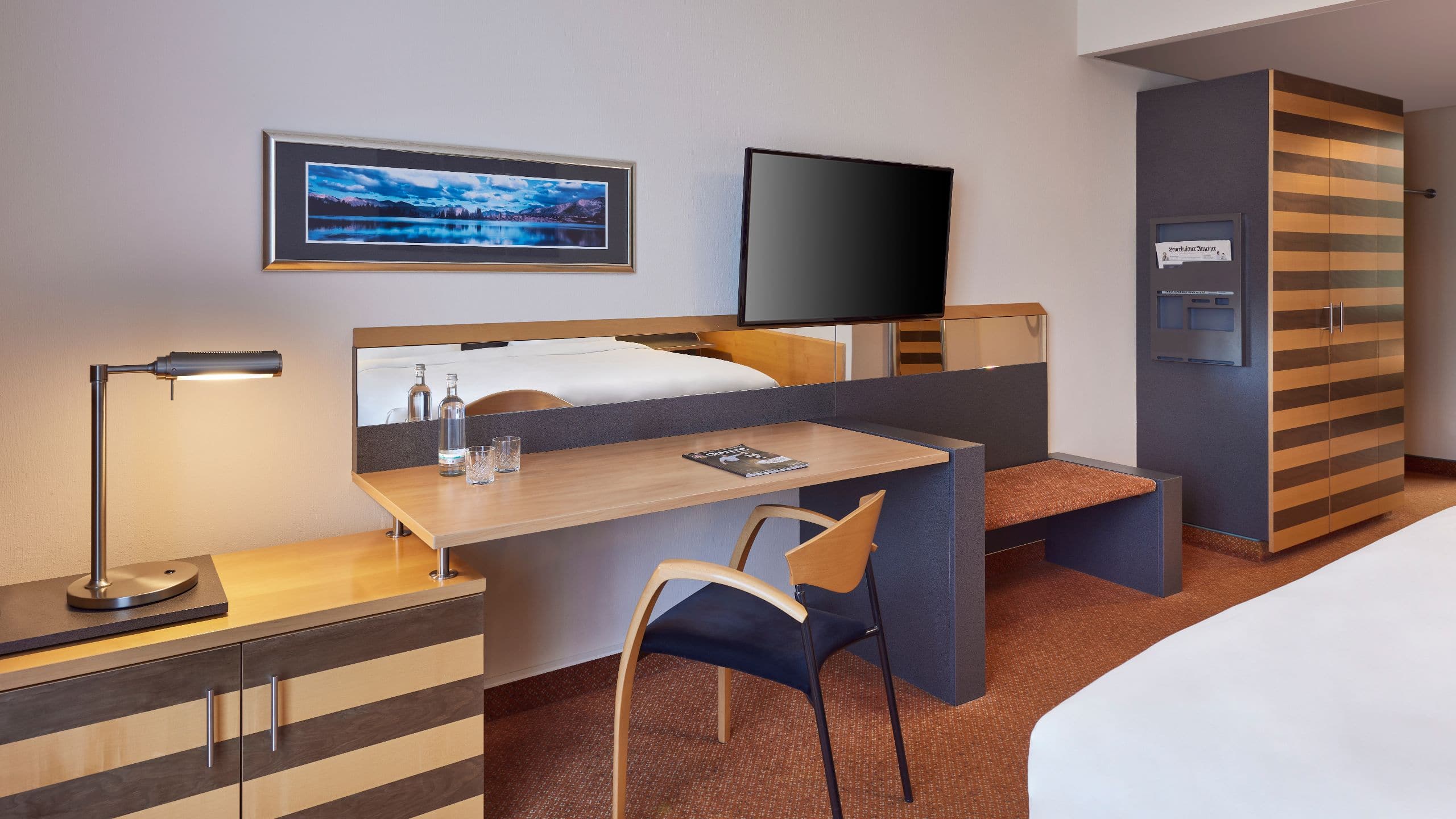 4 of 6 Lindner Hotel BayArena One King Bed Desk