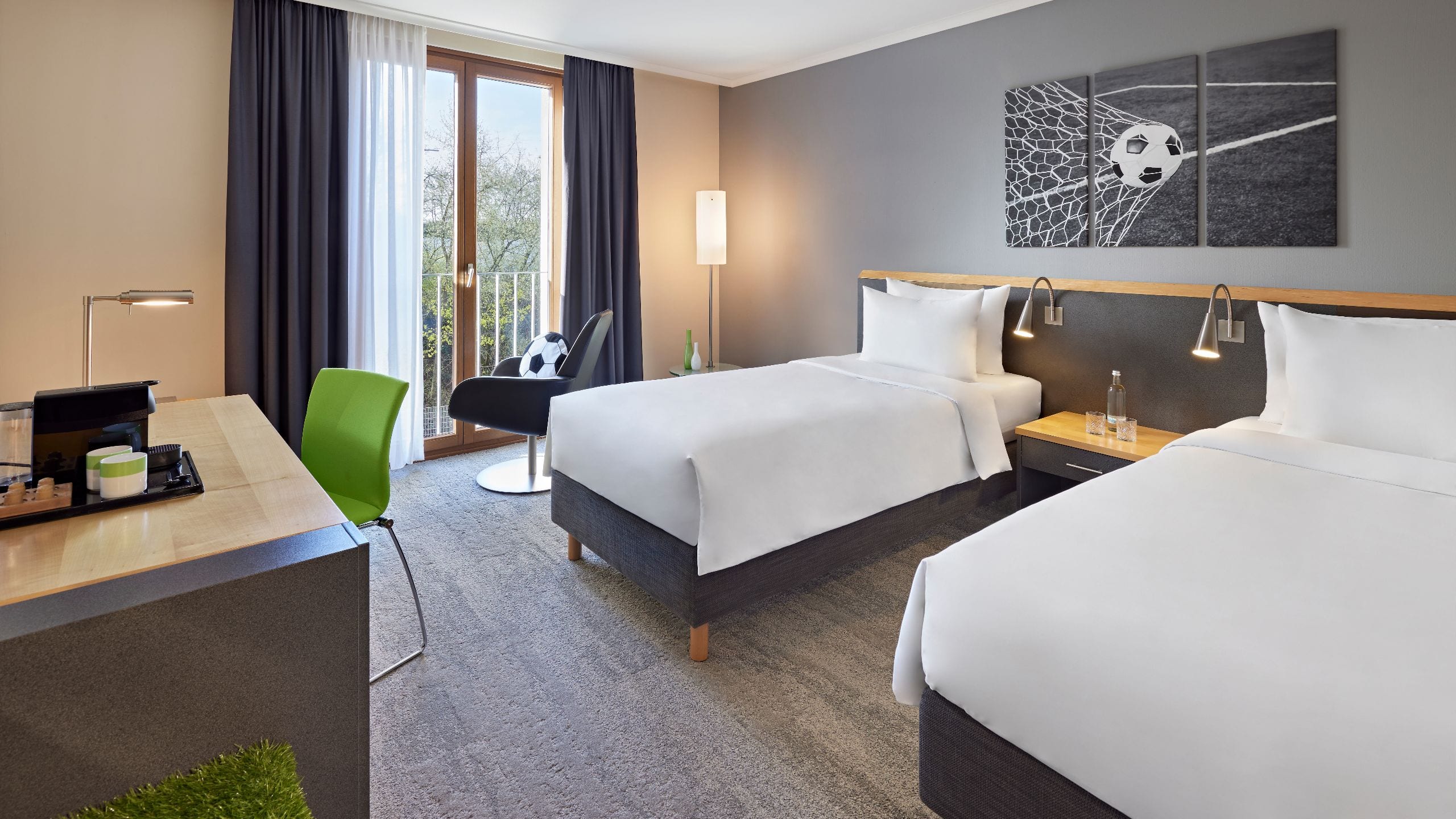 1 of 6 Lindner Hotel BayArena Two Twin Beds Deluxe