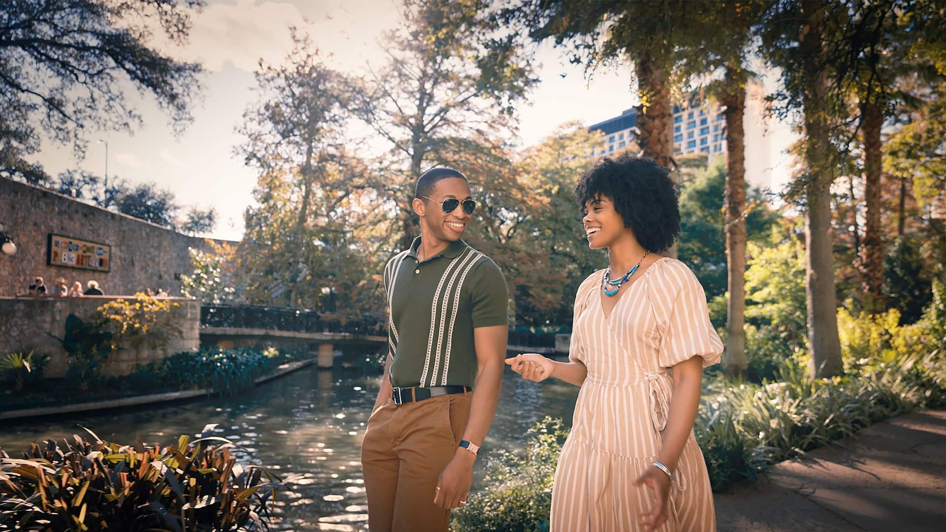 Grand Hyatt San Antonio River Walk River Couple