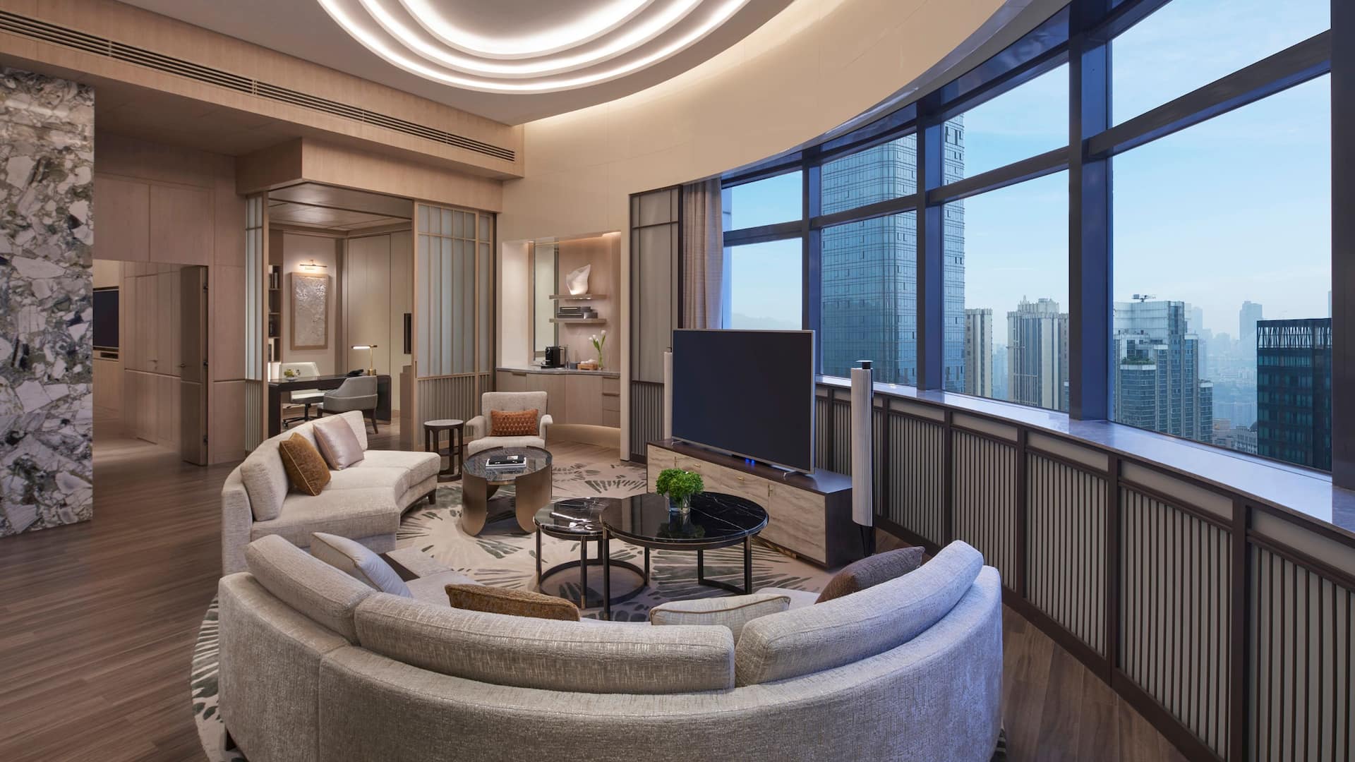 Hyatt Regency Metropolitan Chongqing Presidential Suite Living Room