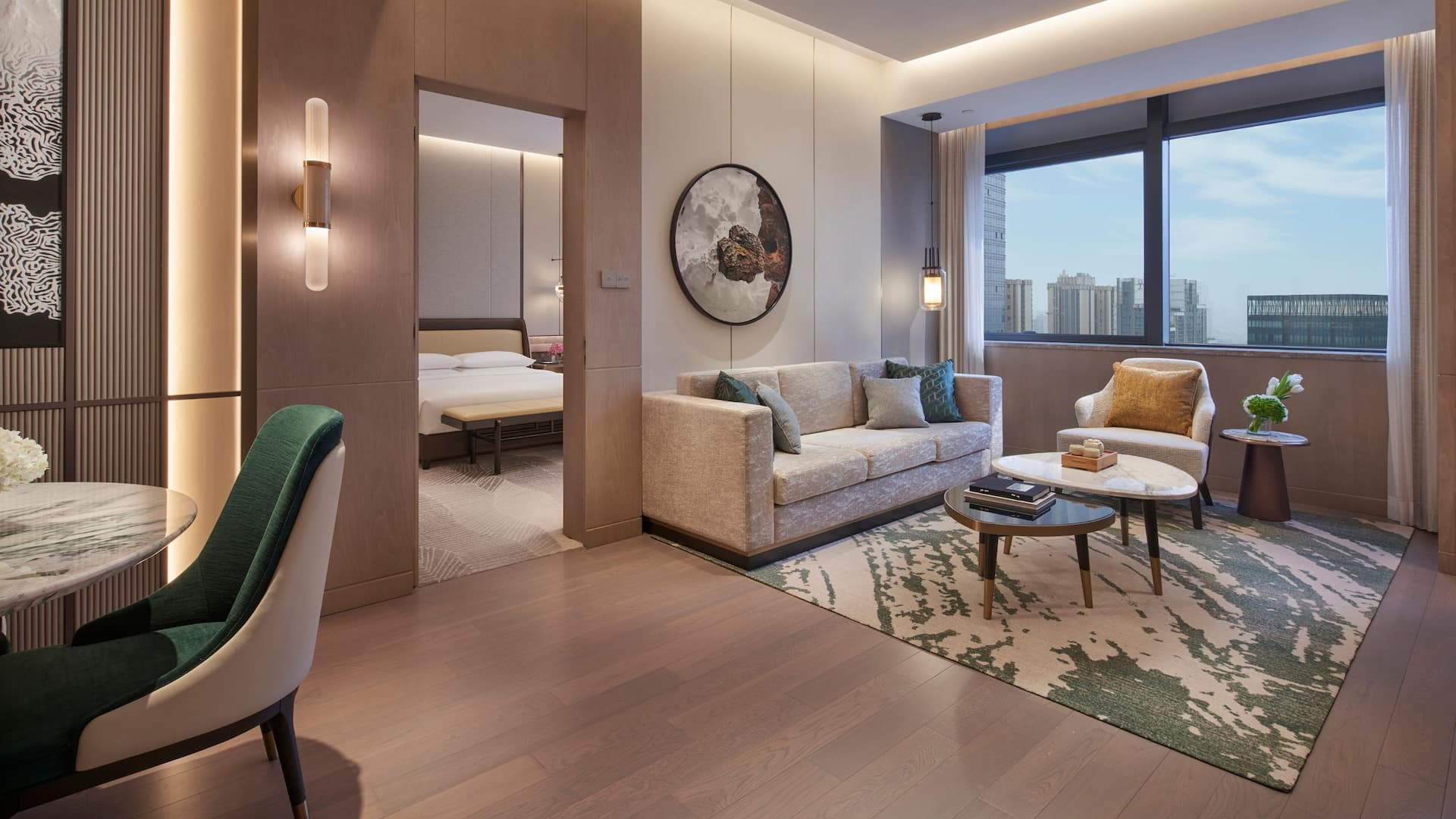 Hyatt Regency Metropolitan Chongqing Signature Suite Living Room