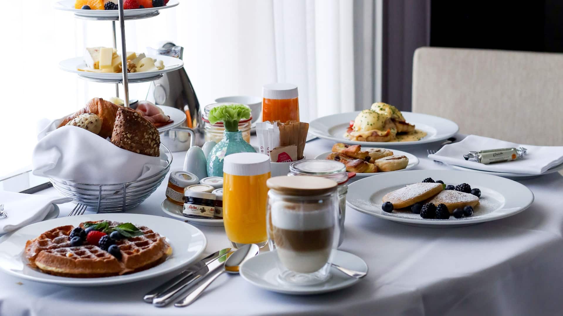 Grand Hyatt Berlin In Room Breakfast