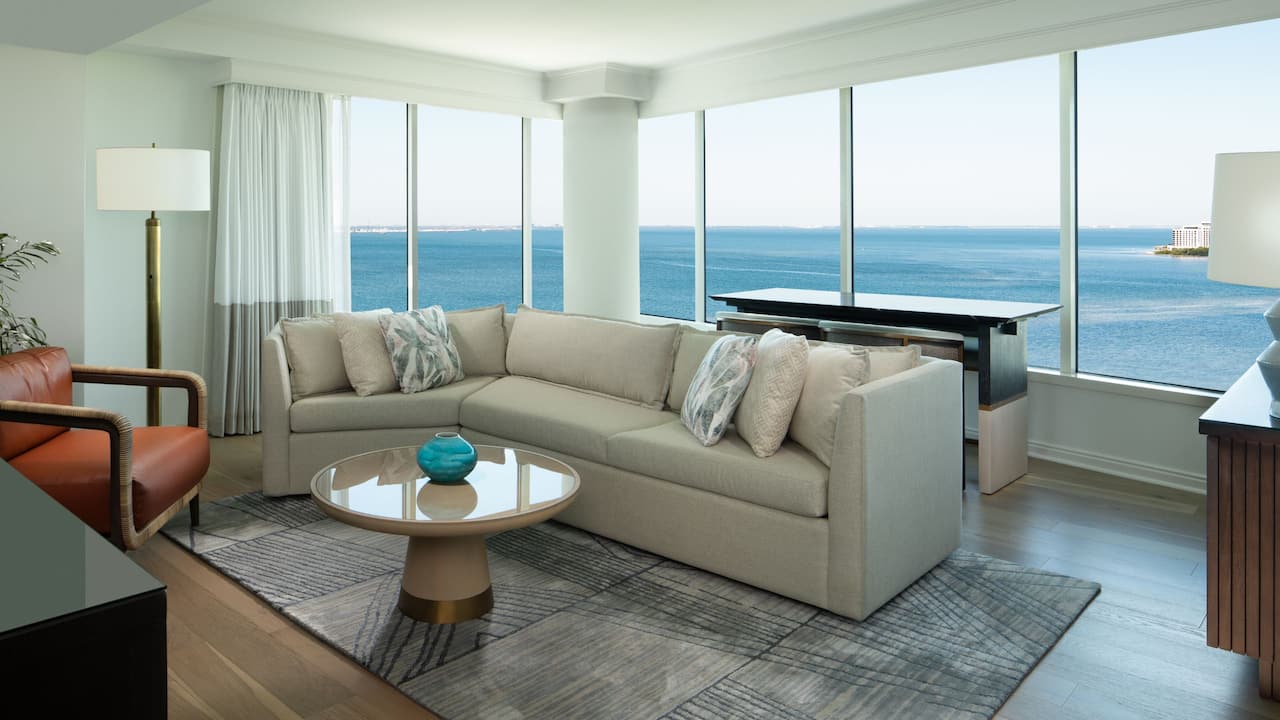Bayview Suite Living Are
